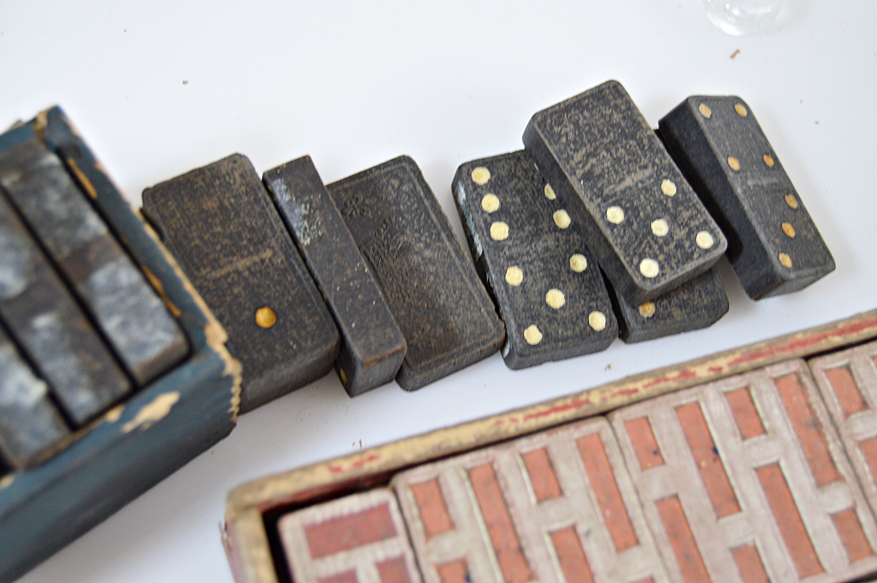 Vintage Building Blocks, Puzzles and Board Games