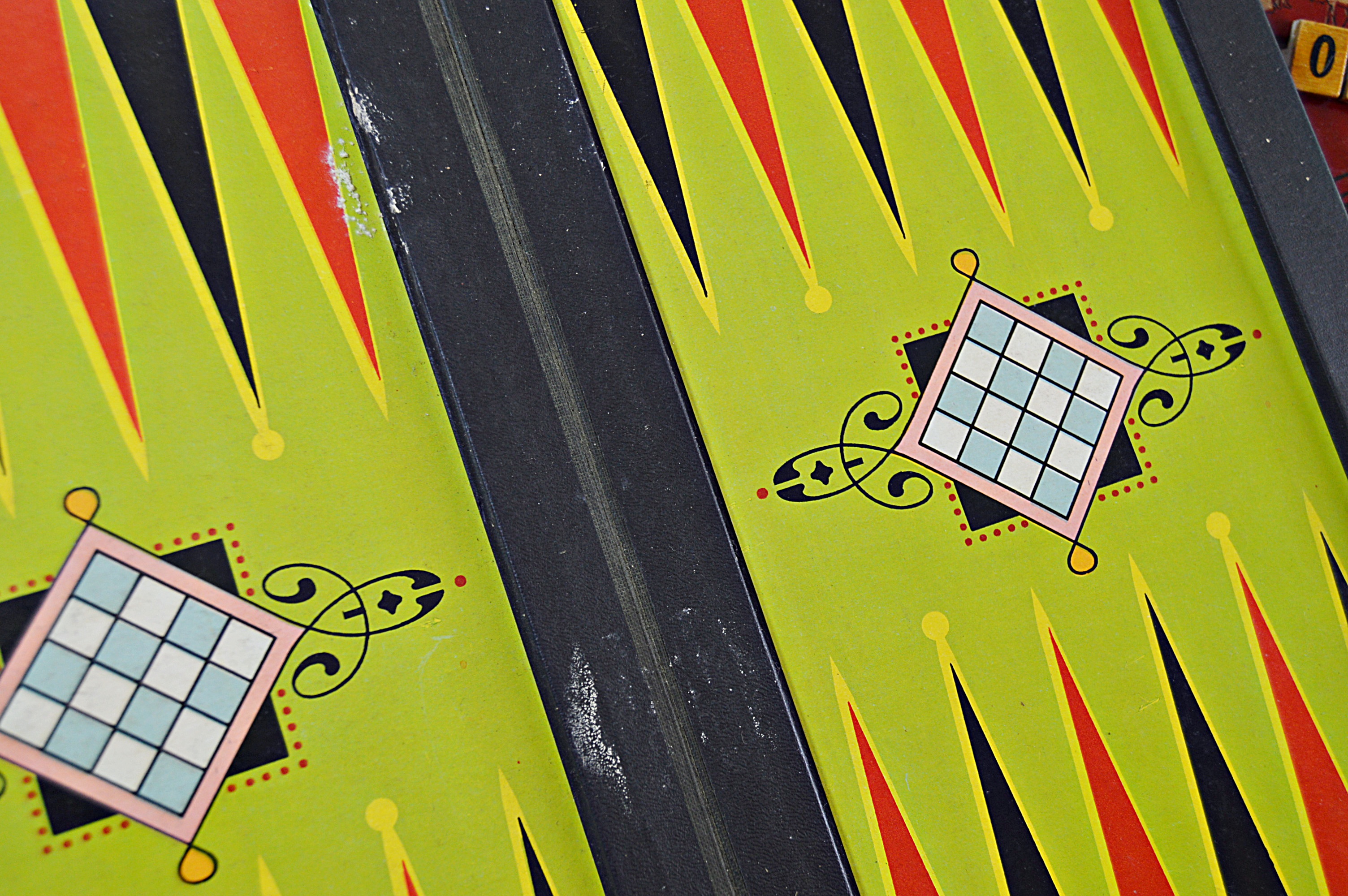 Vintage Building Blocks, Puzzles and Board Games