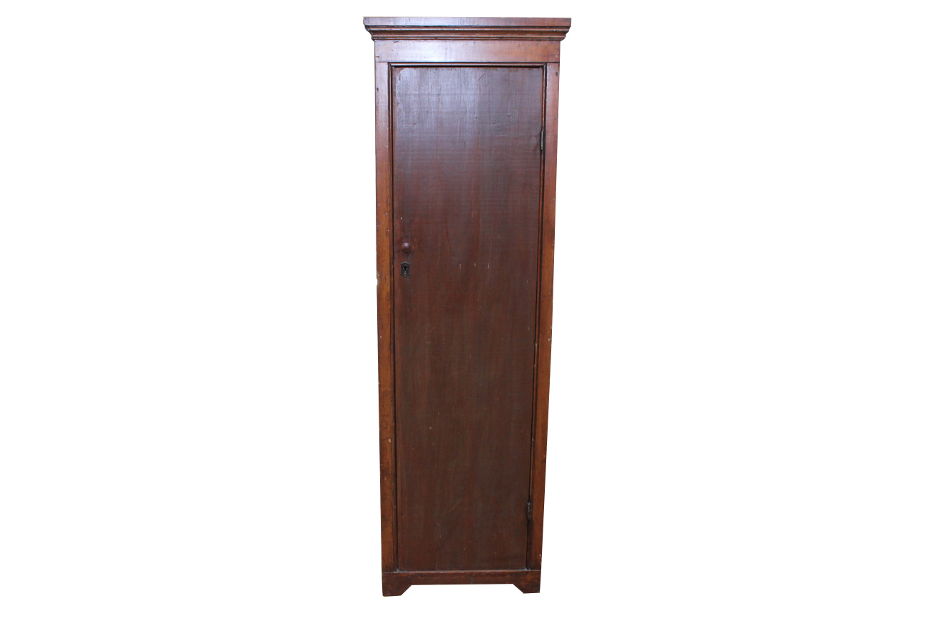 Antique Oak Linen Cabinet