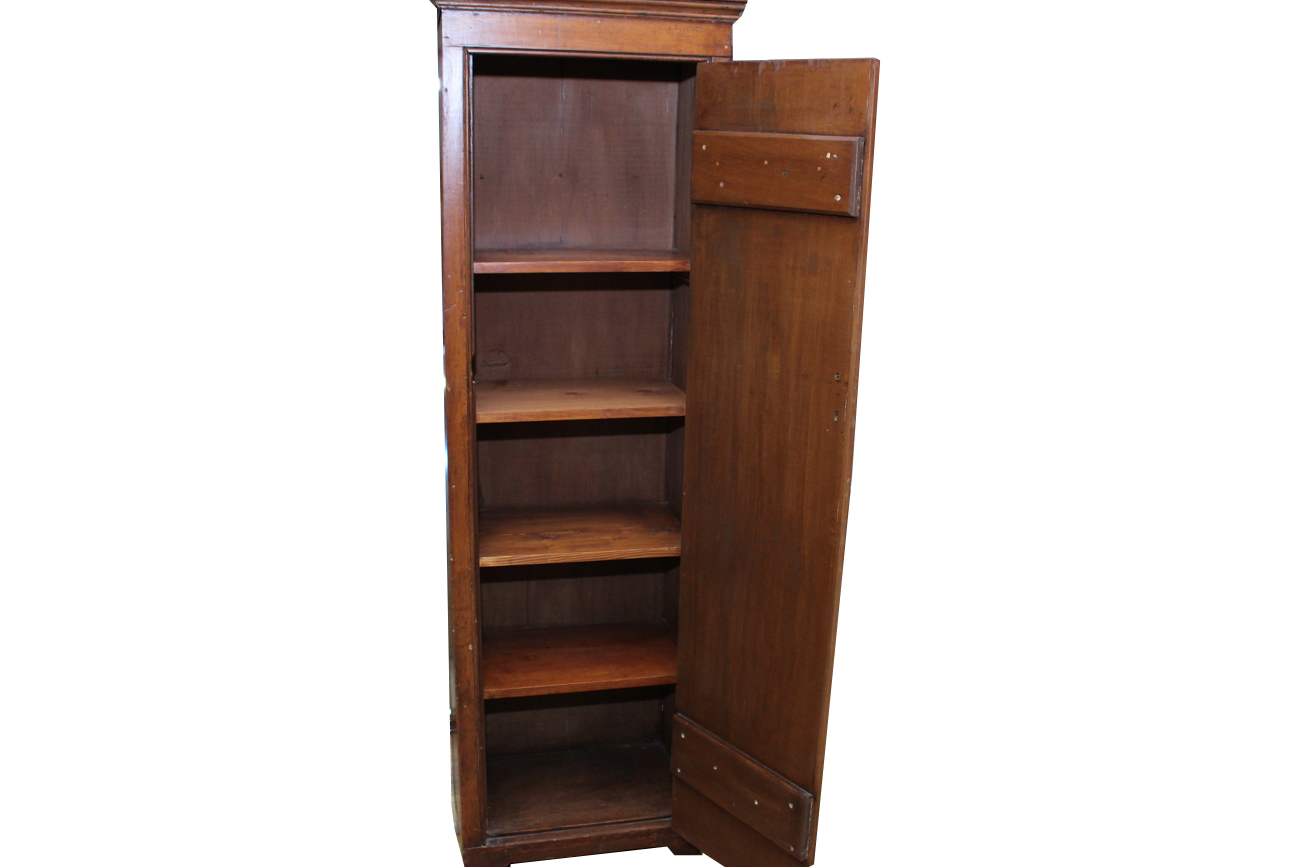 Antique Oak Linen Cabinet