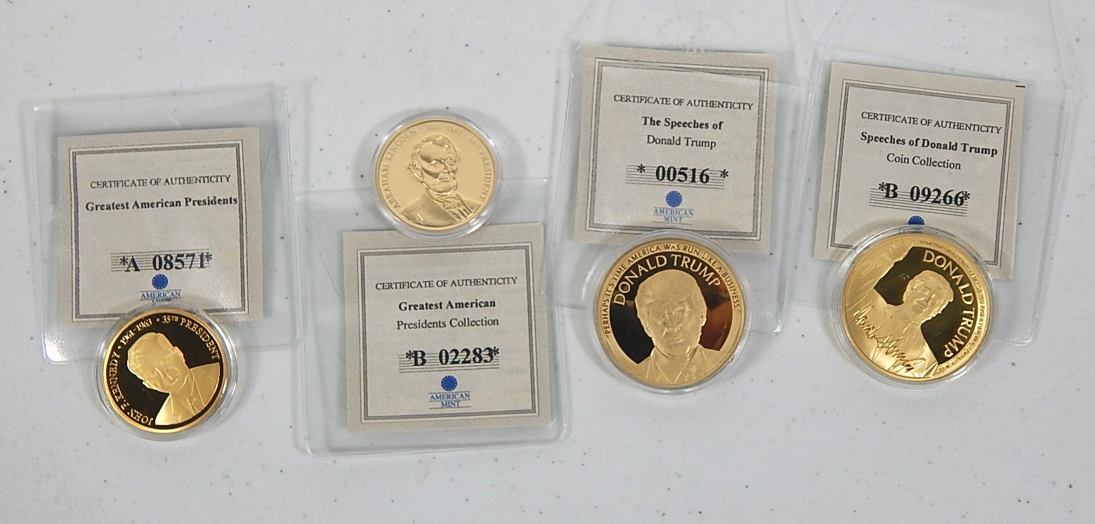 American Mint  "Speeches of Donald Trump" Medallion