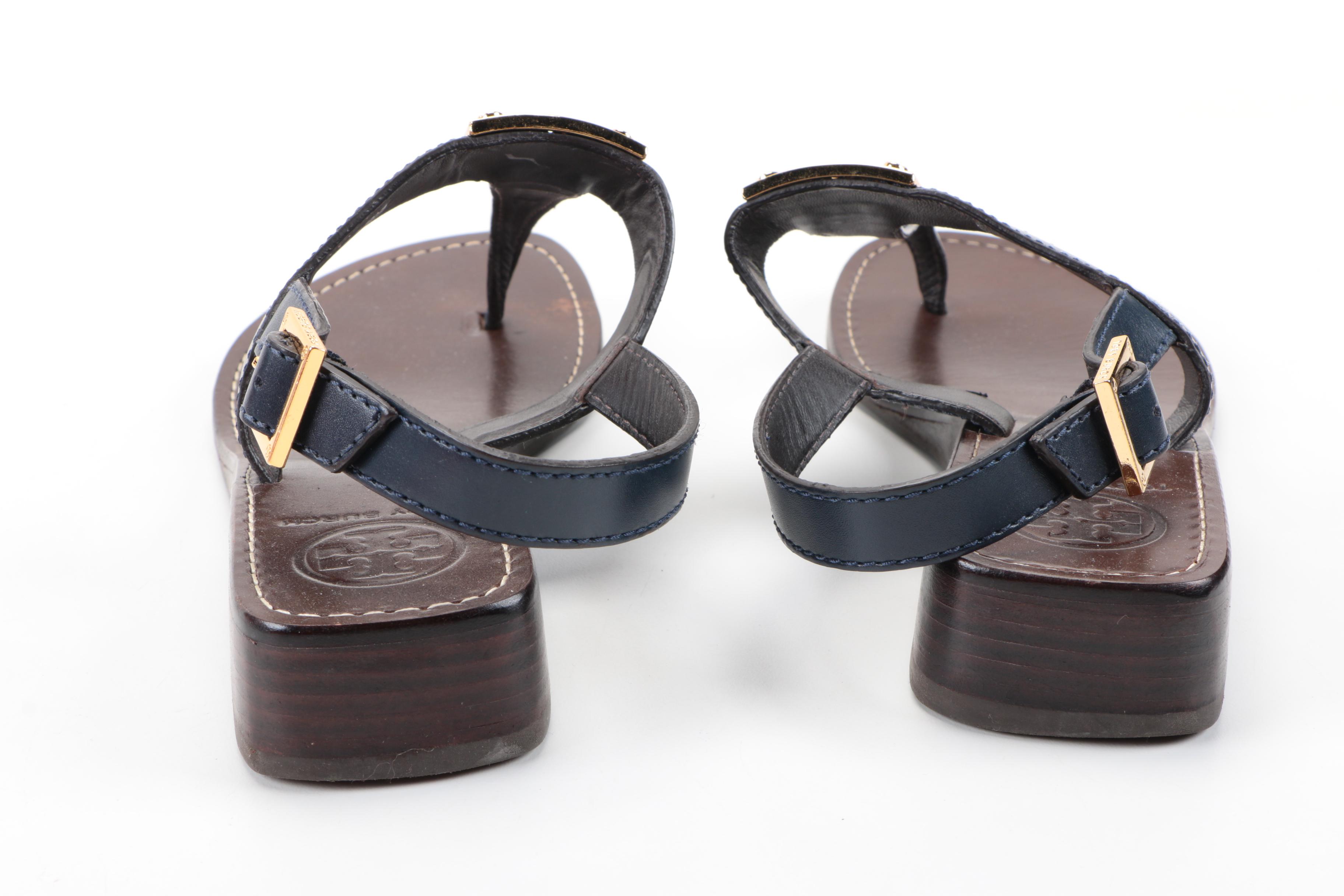 Tory Burch Thong Wedge Sandals