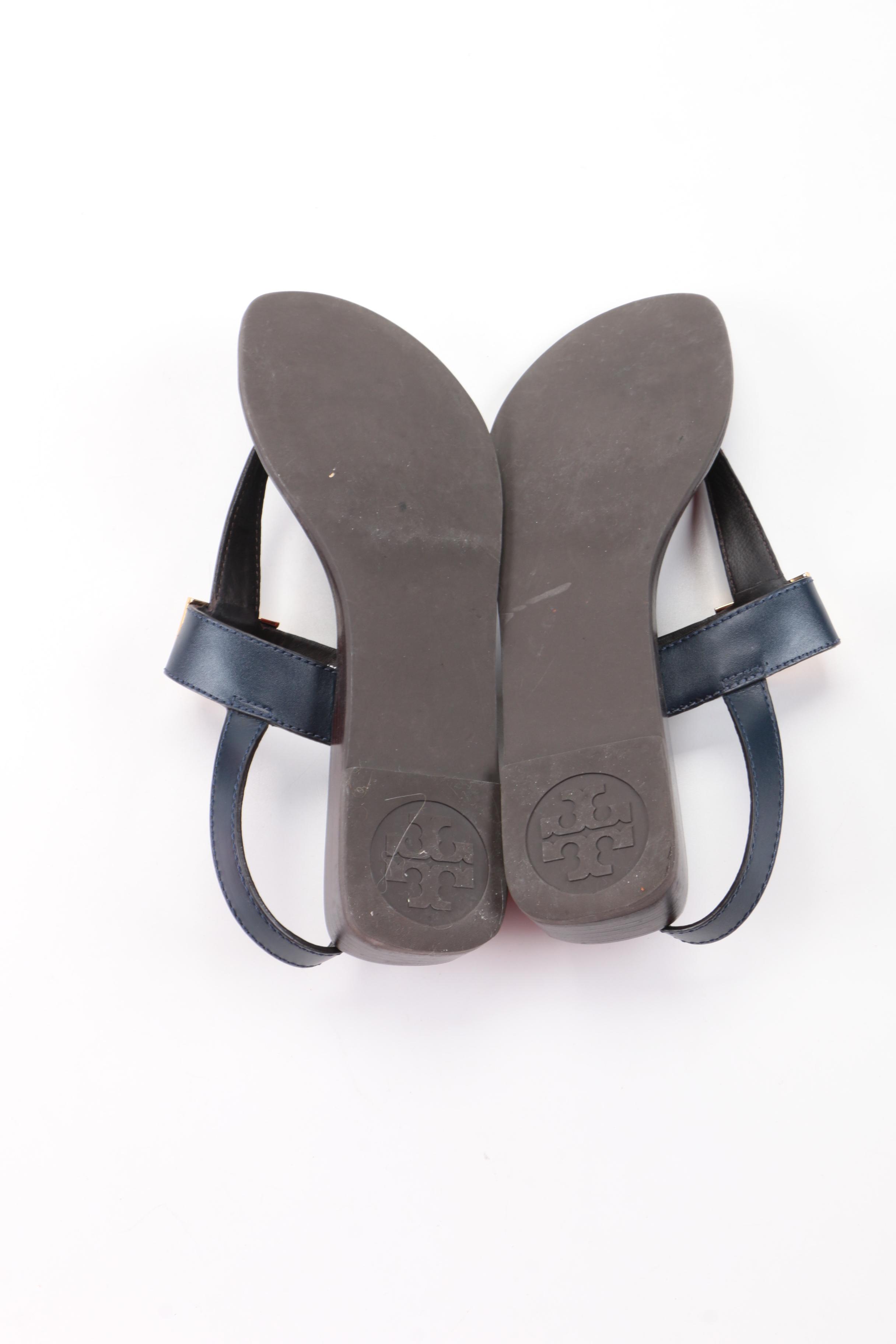 Tory Burch Thong Wedge Sandals