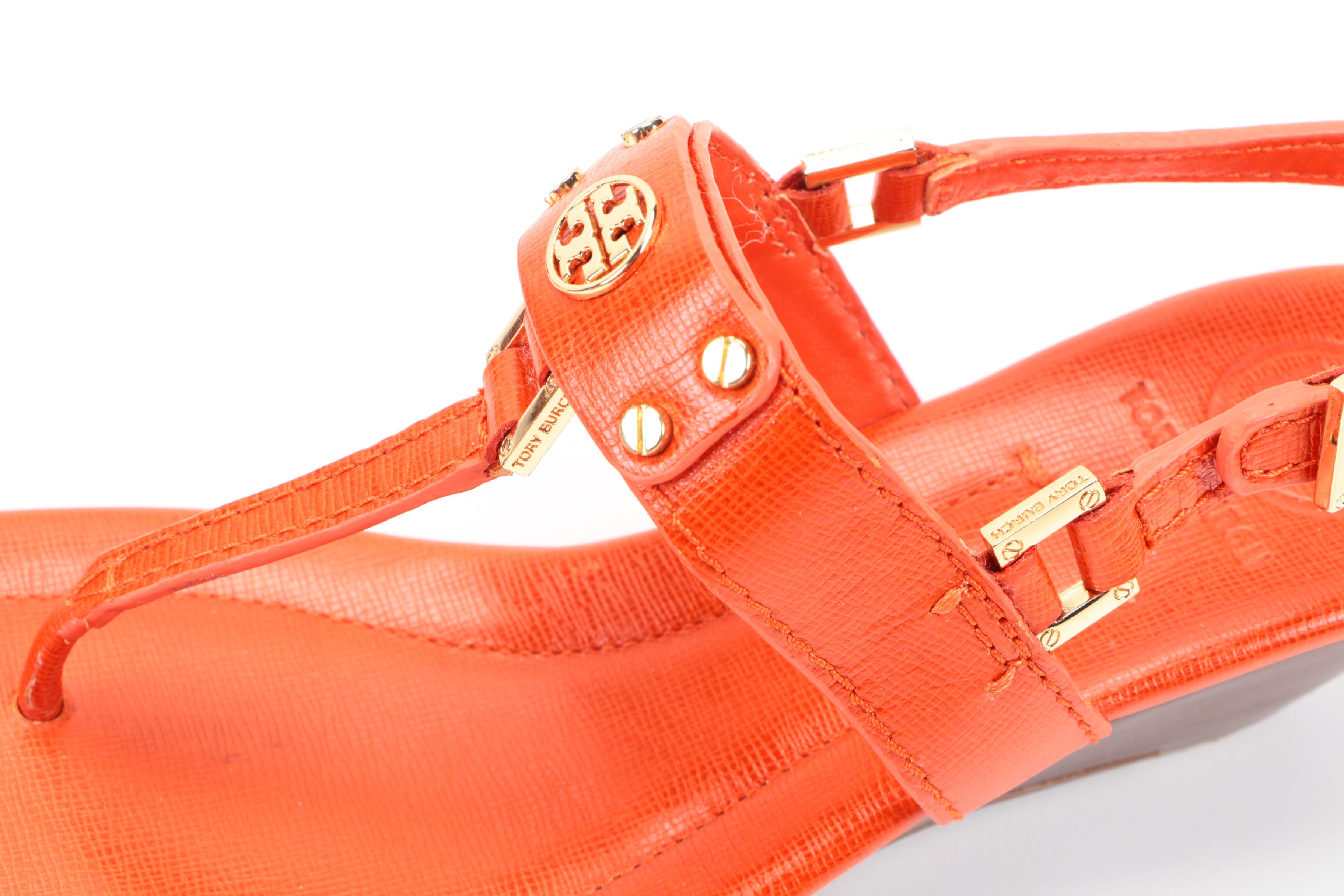 Tory Burch Thong Wedge Sandals