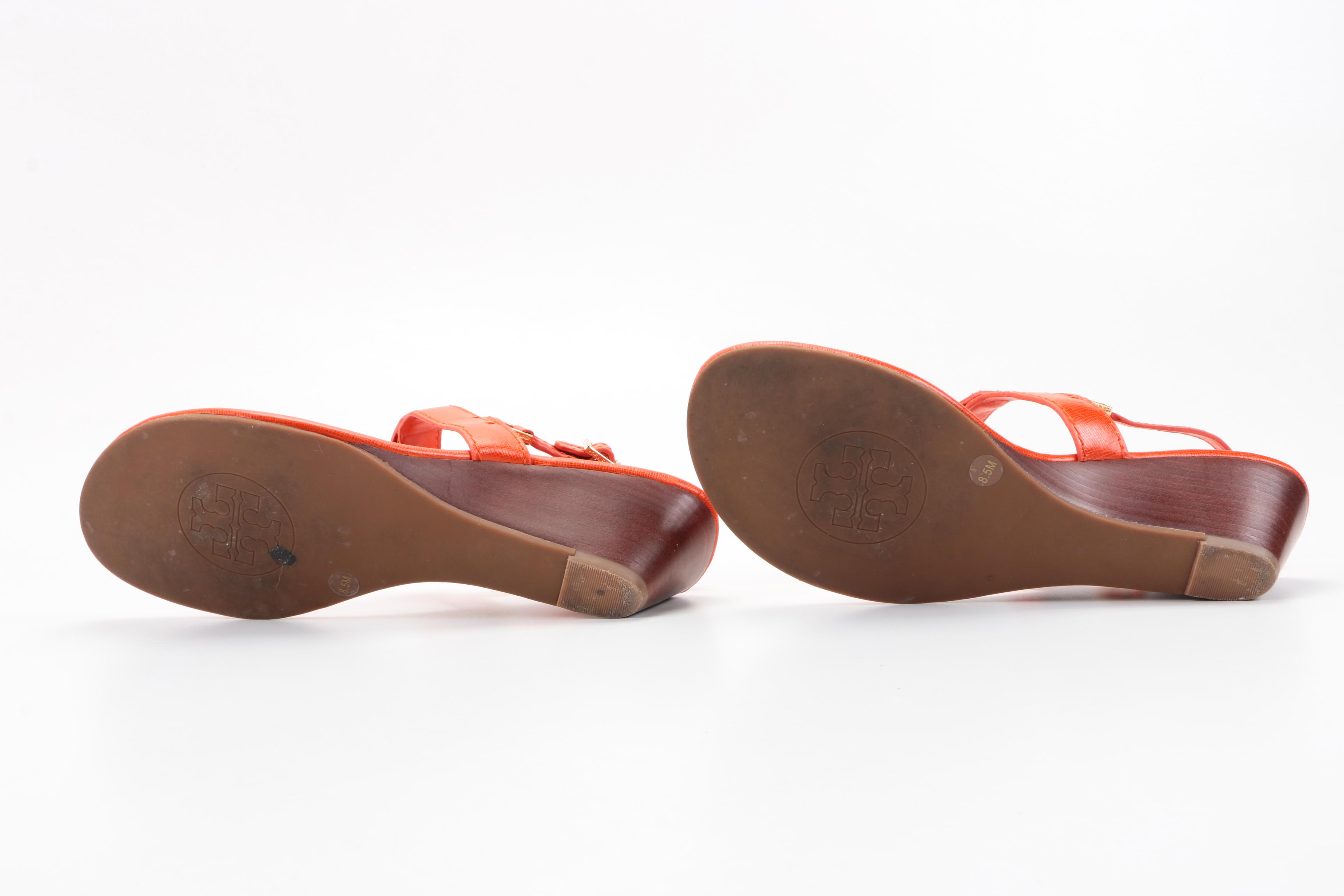 Tory Burch Thong Wedge Sandals