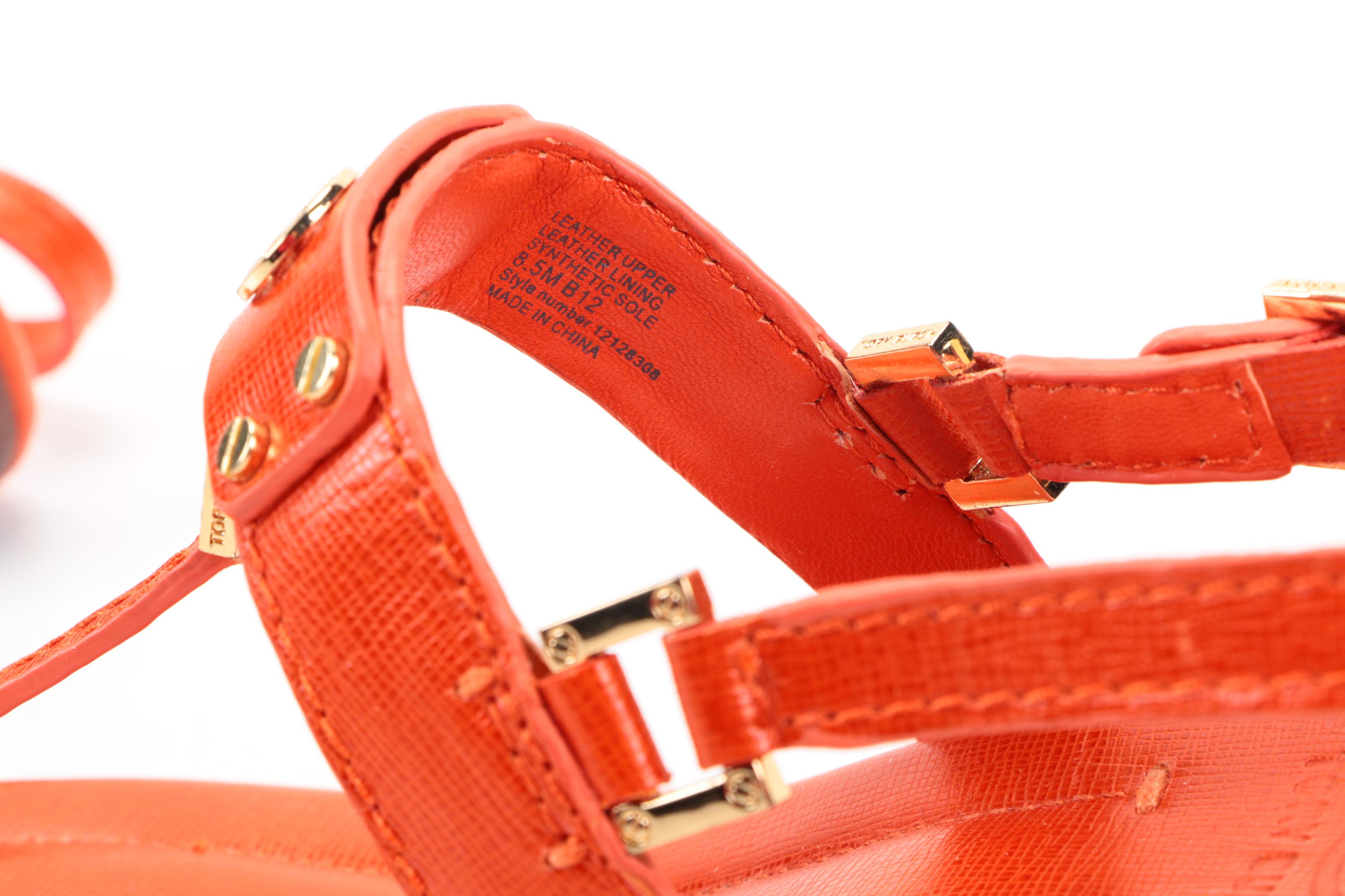 Tory Burch Thong Wedge Sandals