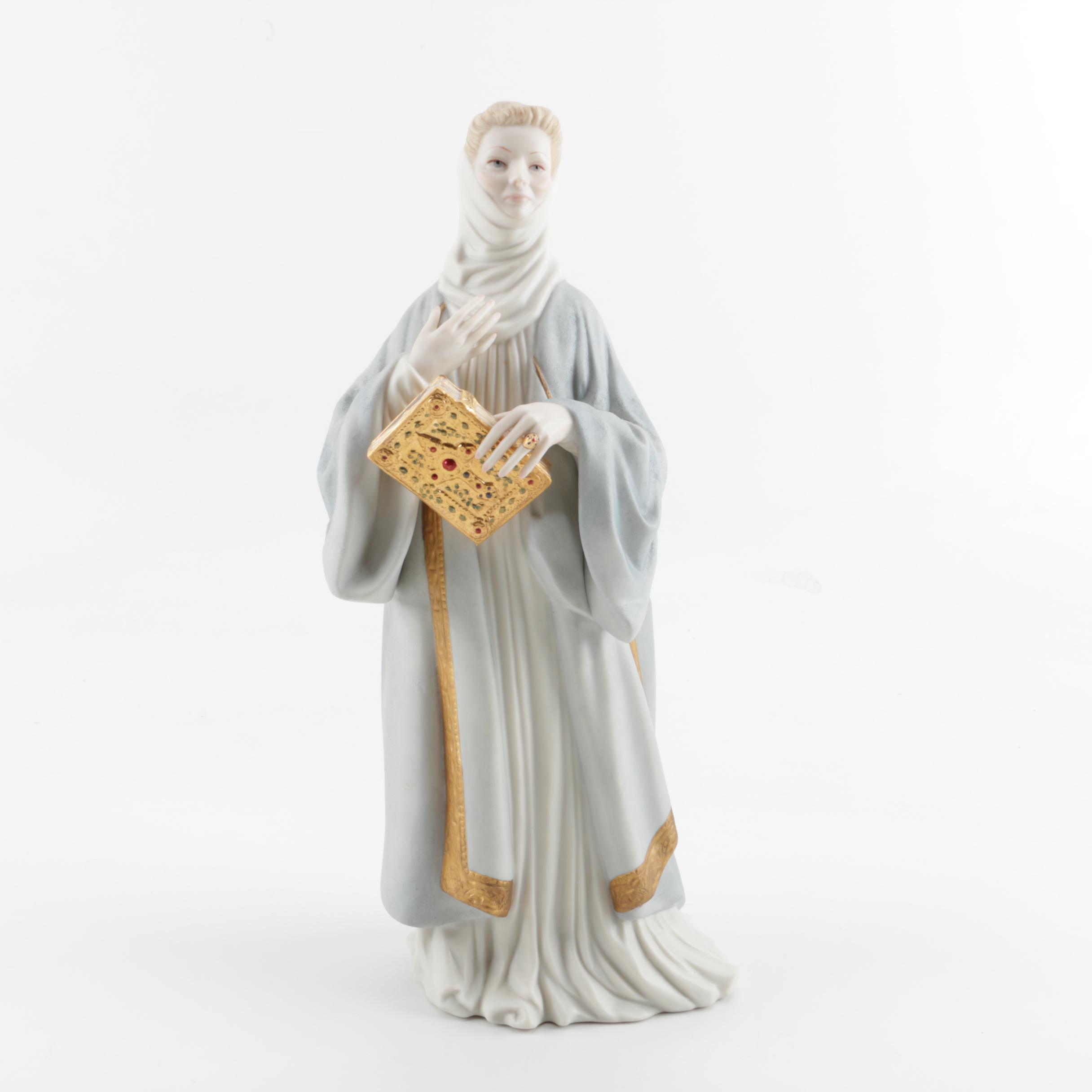 Cybis "Eleanor of Aquitaine" Porcelain Figurine