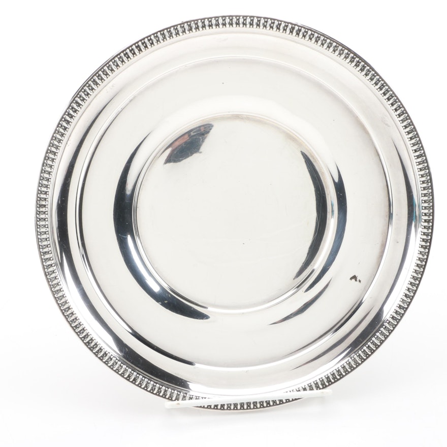 Wm. Rogers Mfg. Co. Sterling Silver Salad Plate