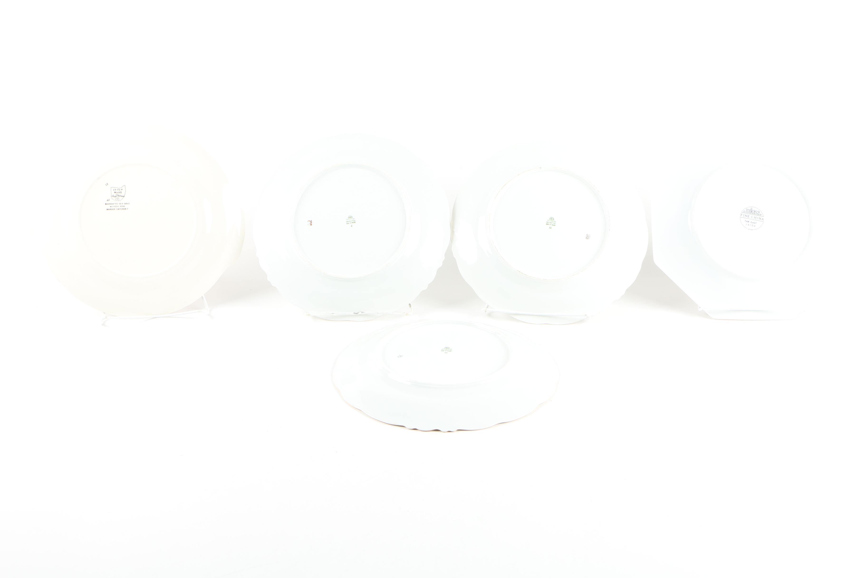 Mikasa "Far East" and Other Vintage Plates