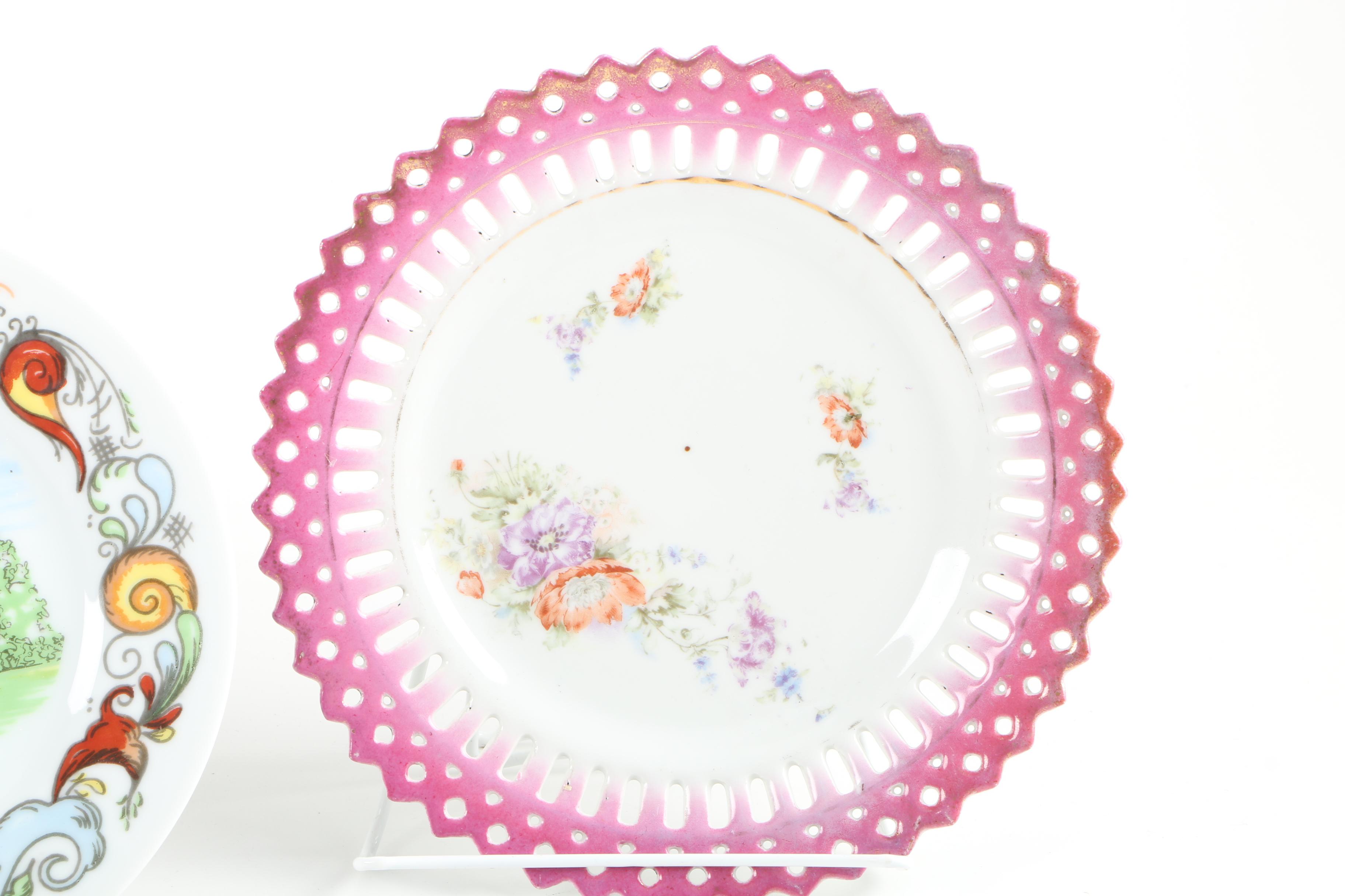 Mikasa "Far East" and Other Vintage Plates