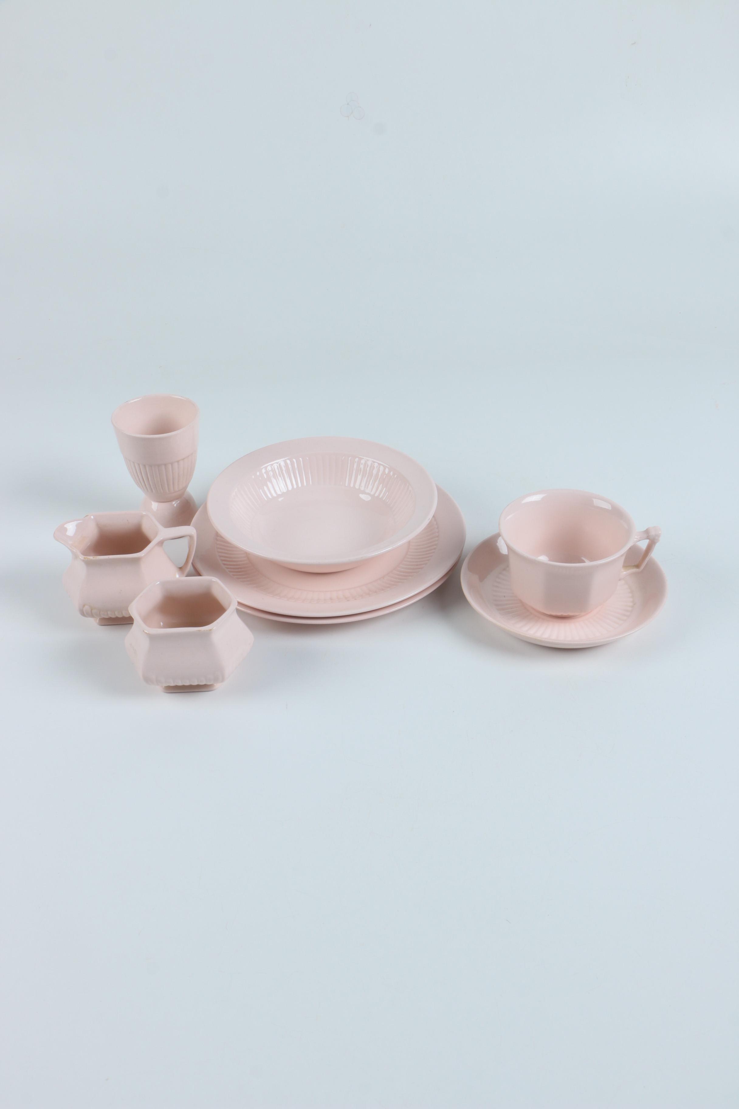 William Adams & Sons "Princess Pink" Ironstone Tableware Post-1950
