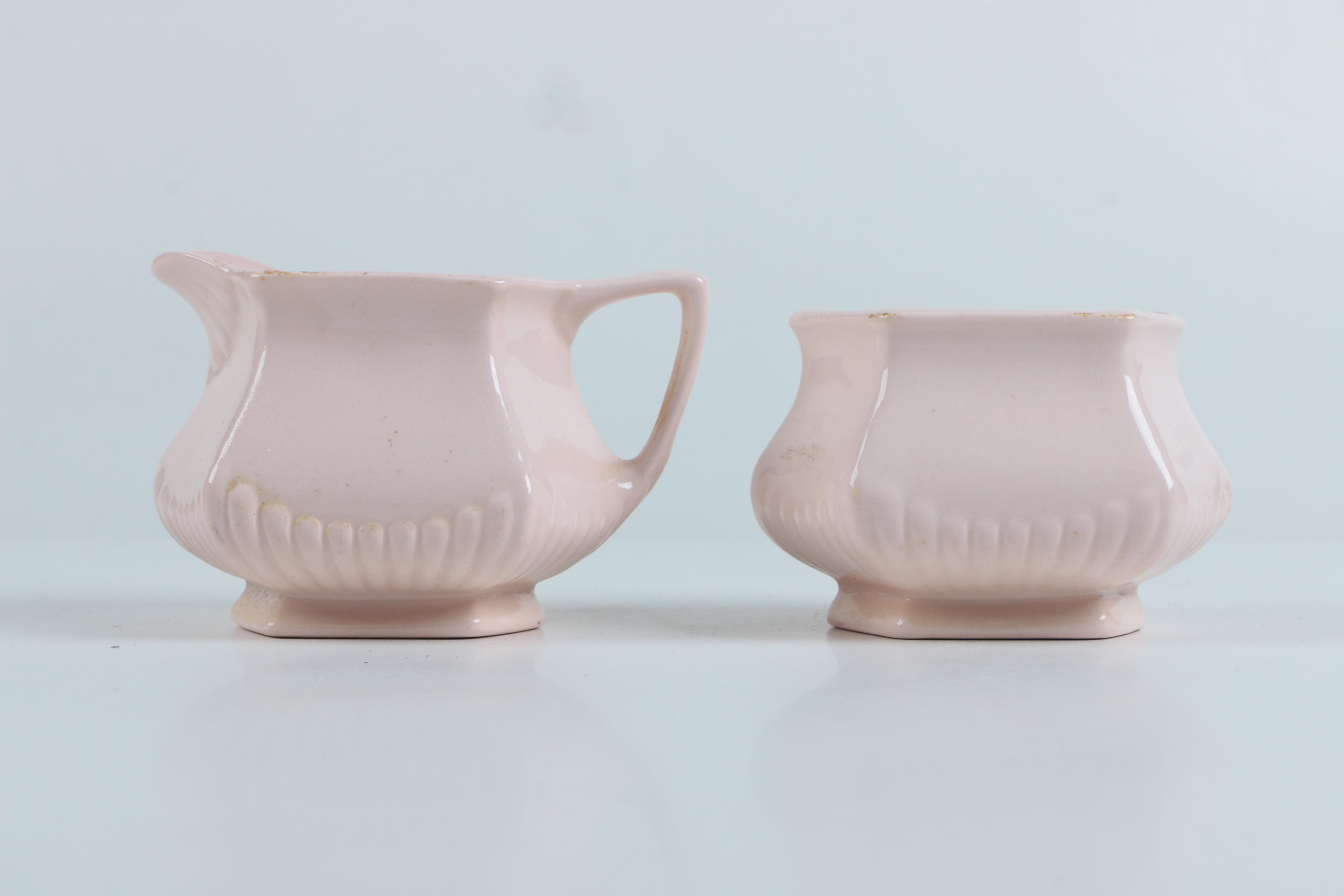 William Adams & Sons "Princess Pink" Ironstone Tableware Post-1950