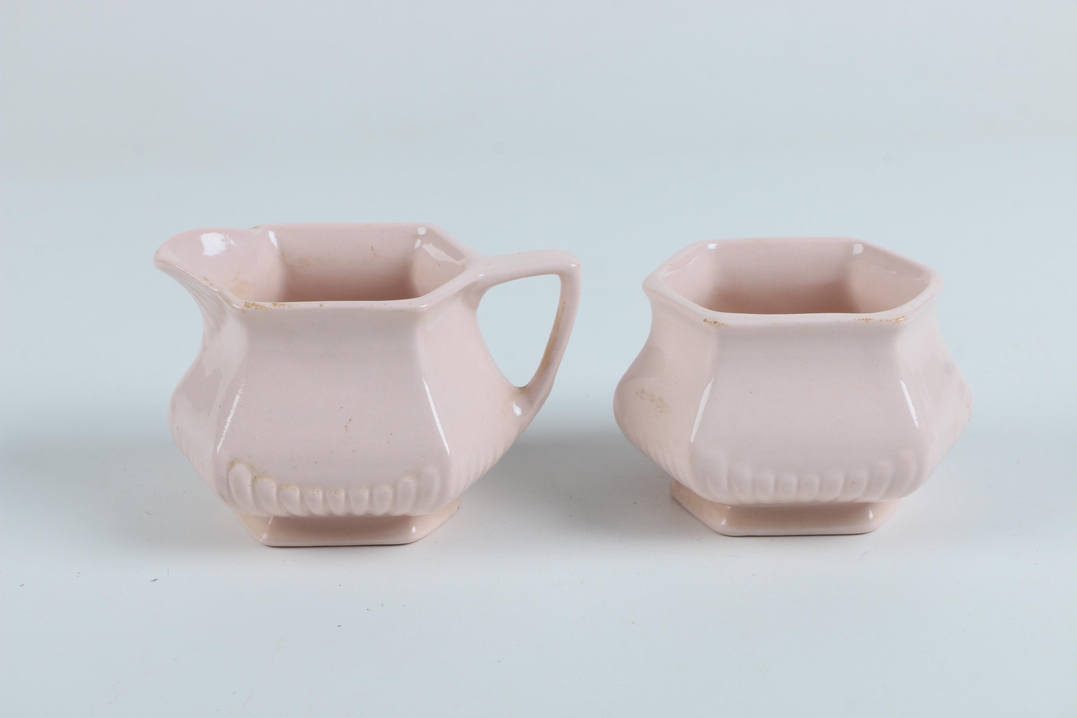 William Adams & Sons "Princess Pink" Ironstone Tableware Post-1950