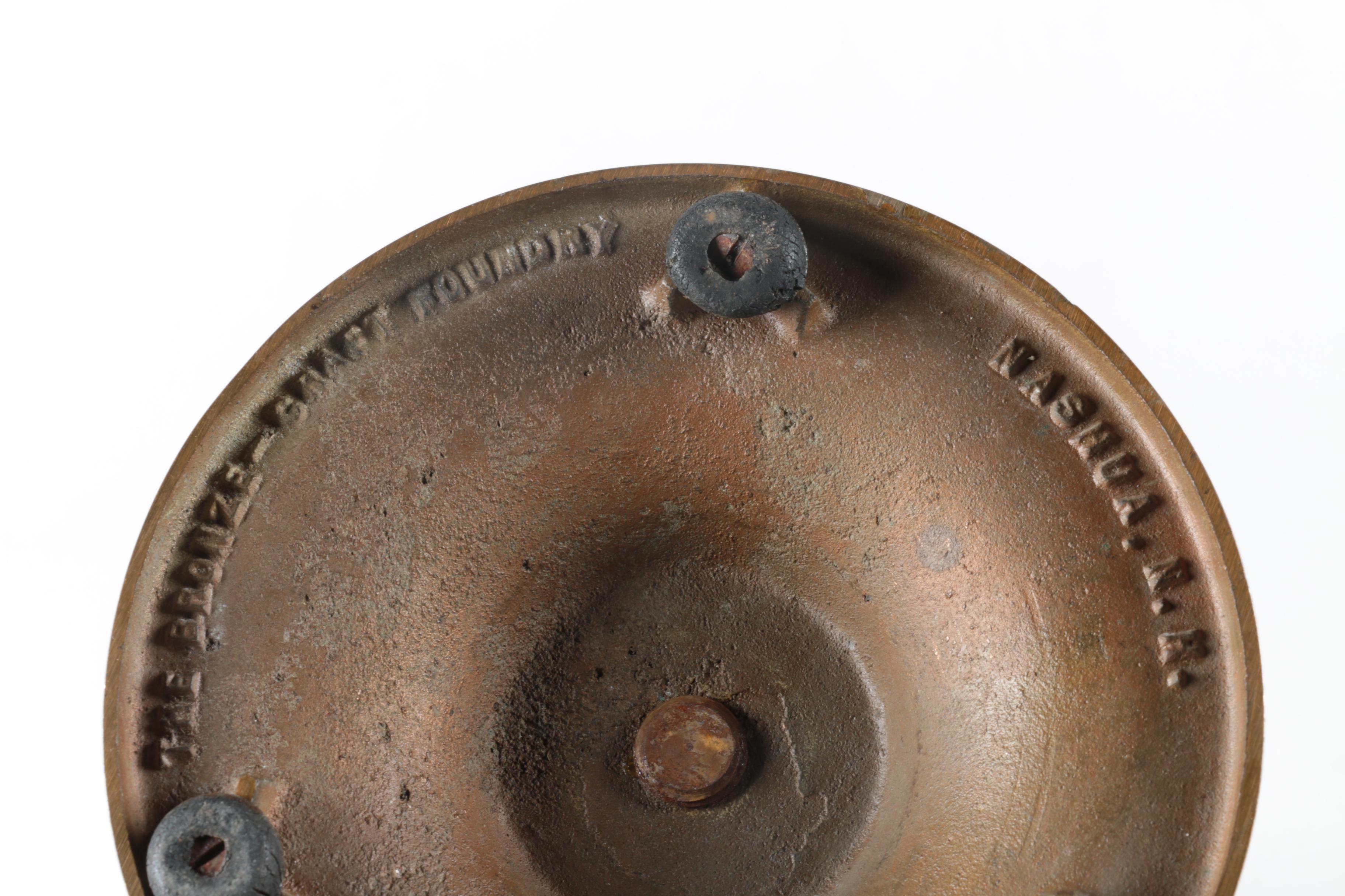 Kiwanis Key Club International Bronze Desk Bell