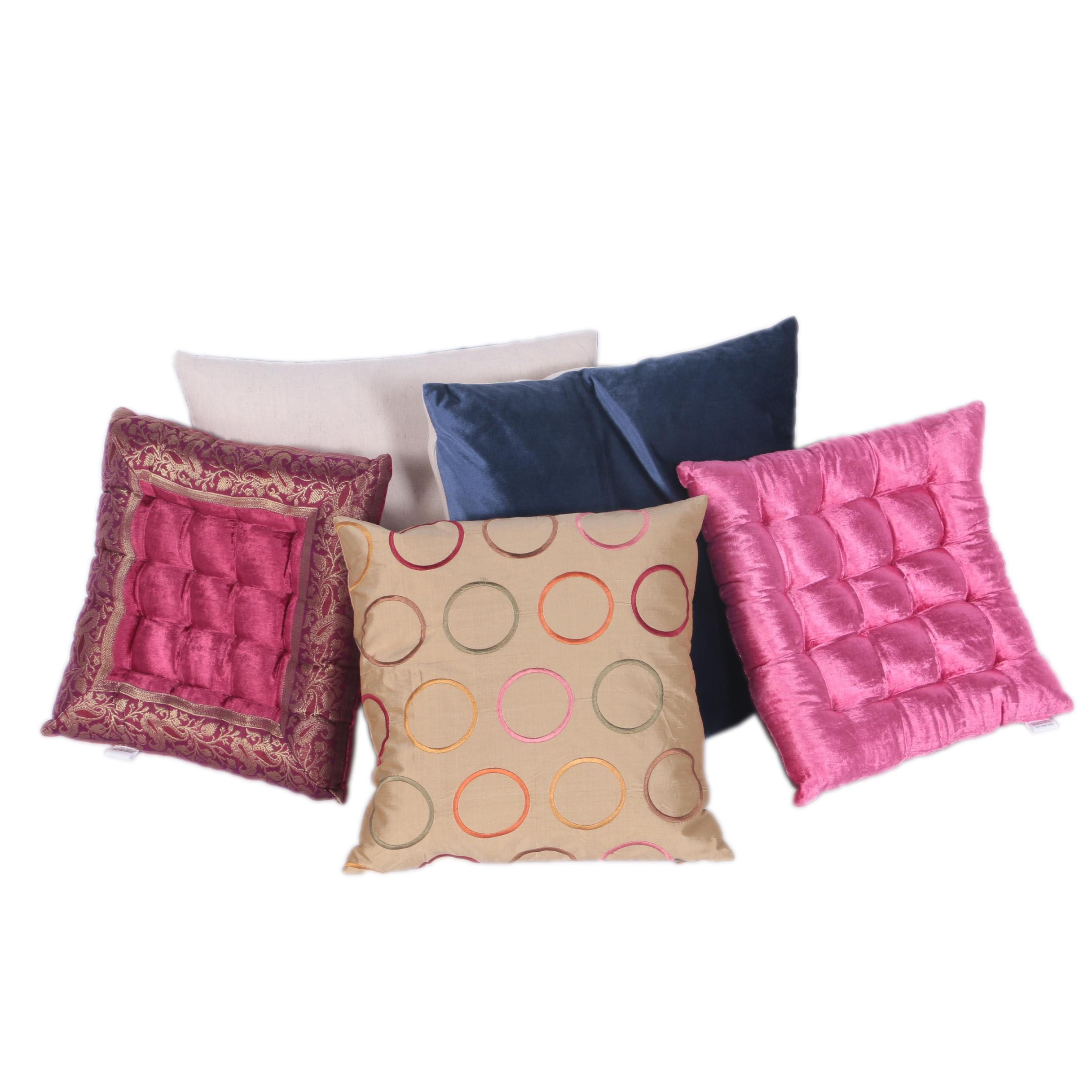 Assorted Decorative Pillows