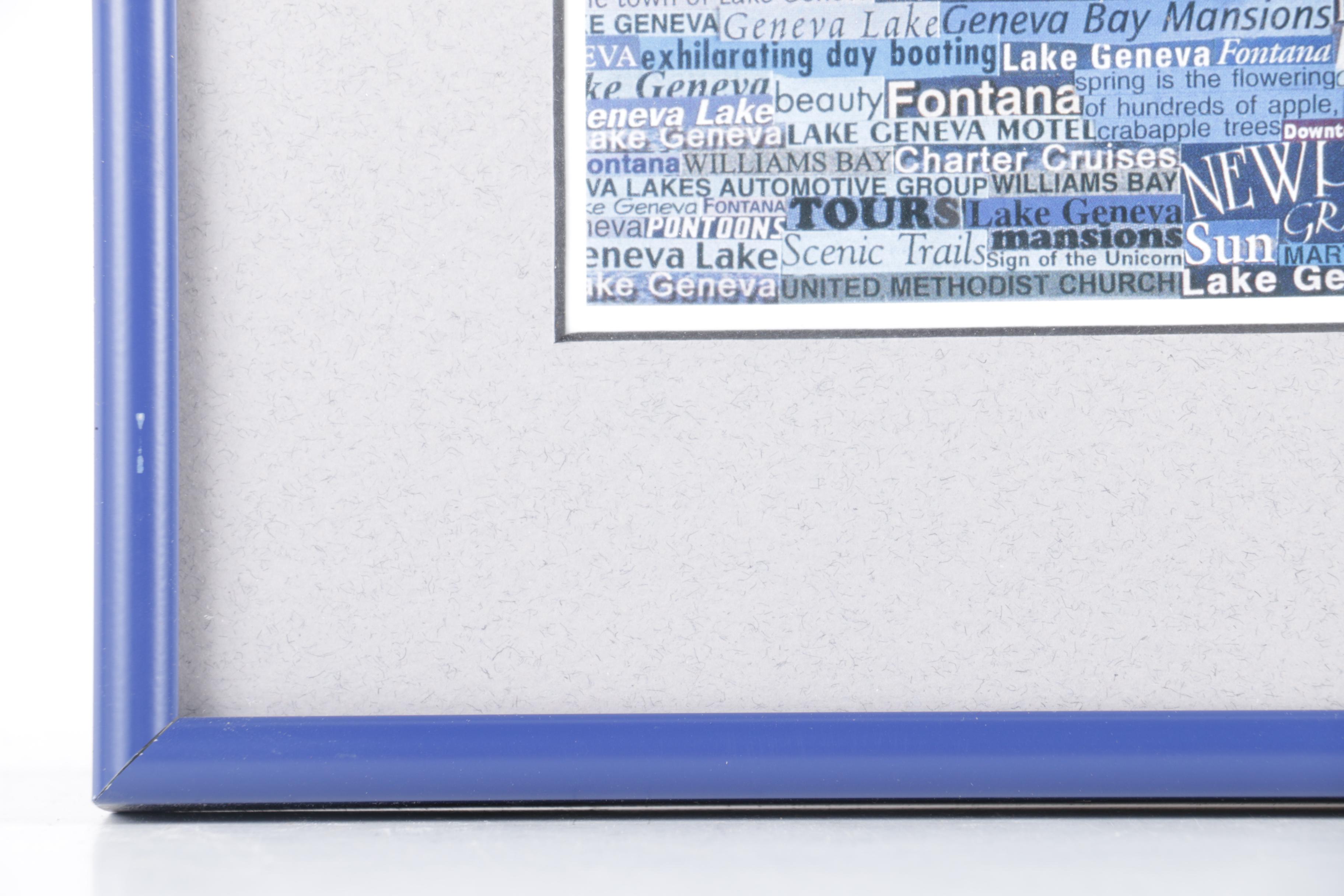 Offset Lithograph on Paper After Jennifer Lockwood "Sailing on Words"