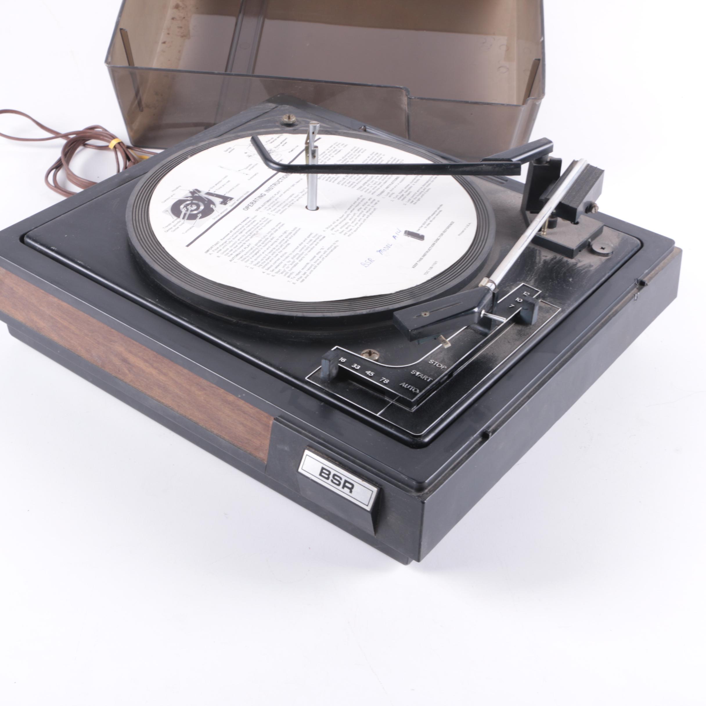 Vintage BSR Turntable