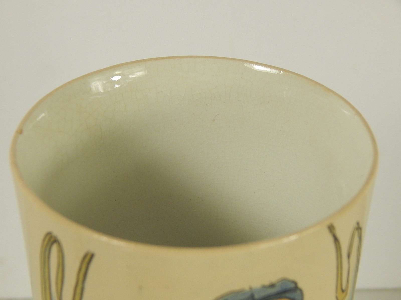 Schutz Germany Boy Blue Playing Mandolin Schutz Cup