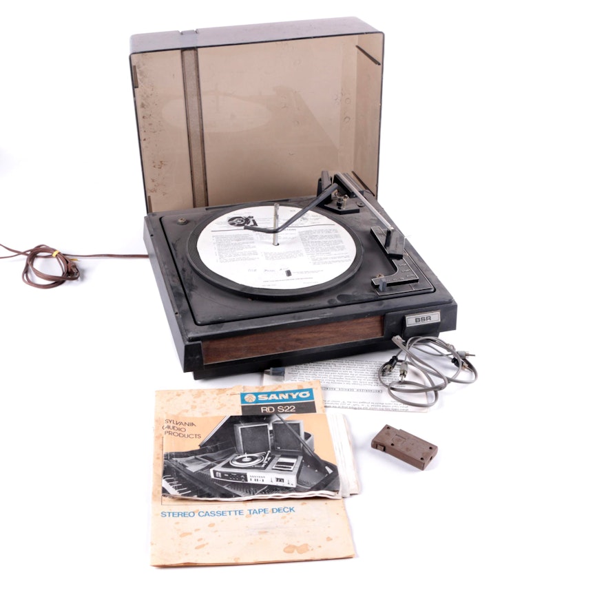 Vintage BSR Turntable