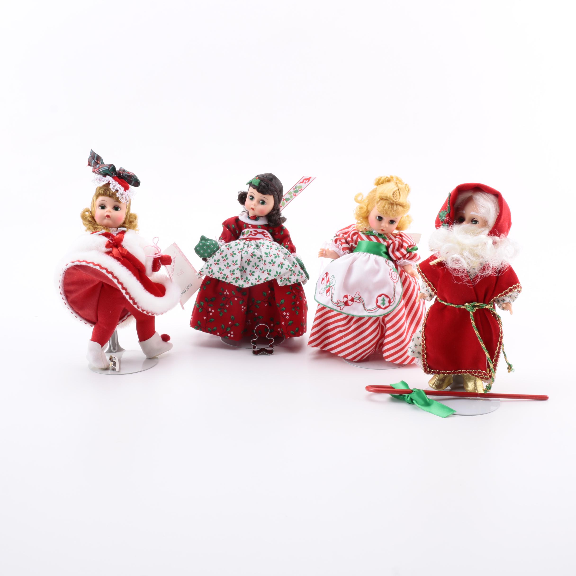 Vintage Madame Alexander Christmas Dolls