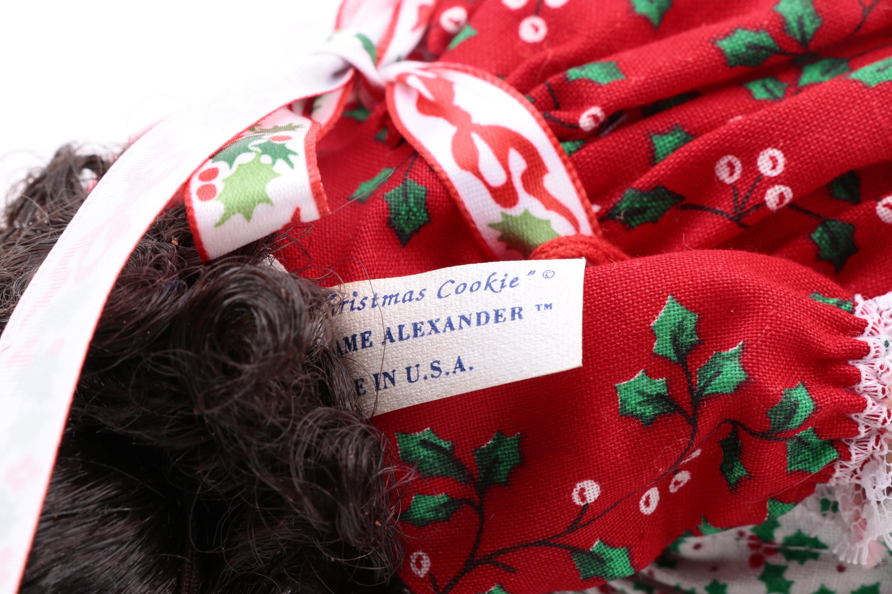 Vintage Madame Alexander Christmas Dolls