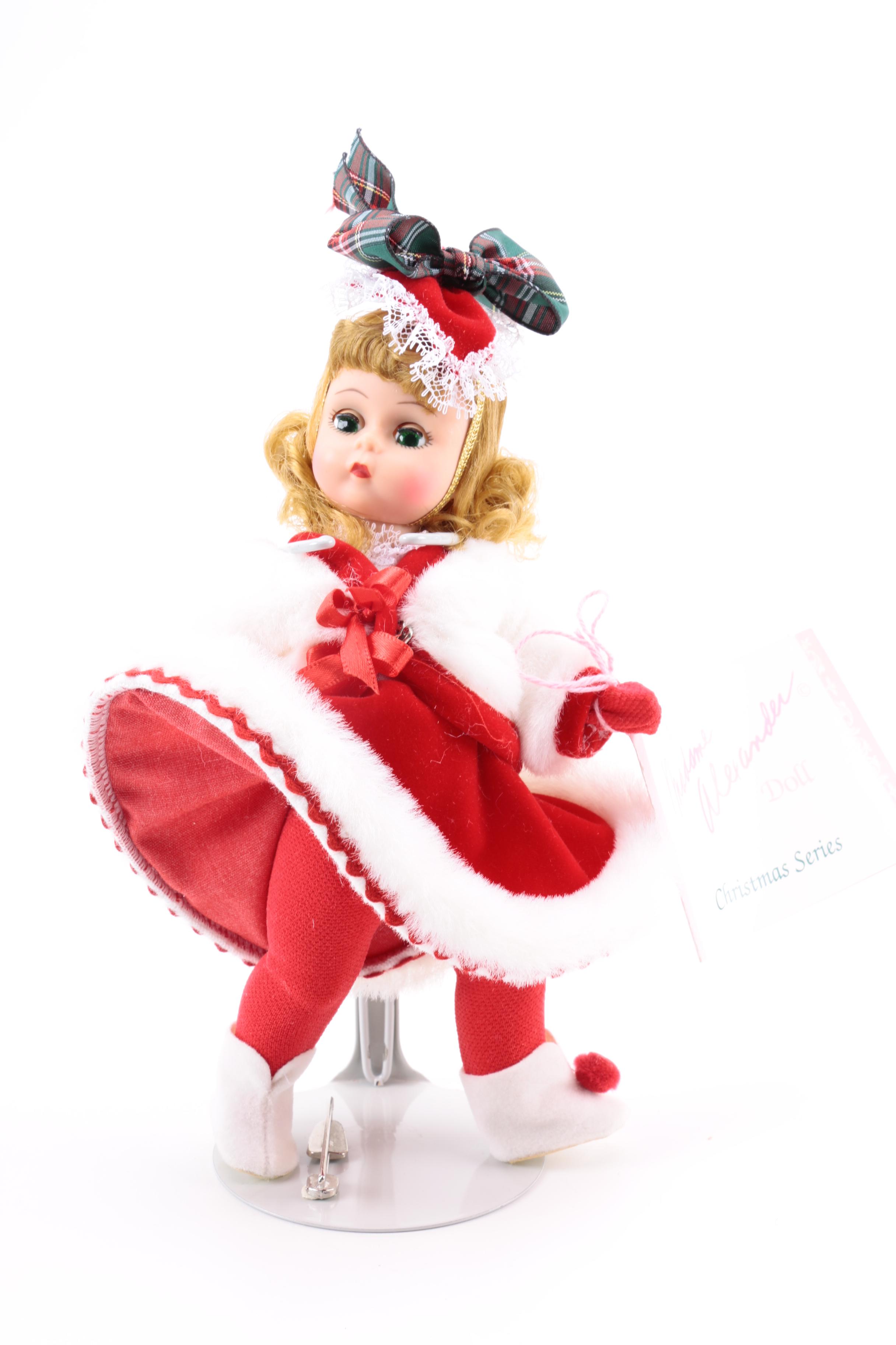Vintage Madame Alexander Christmas Dolls
