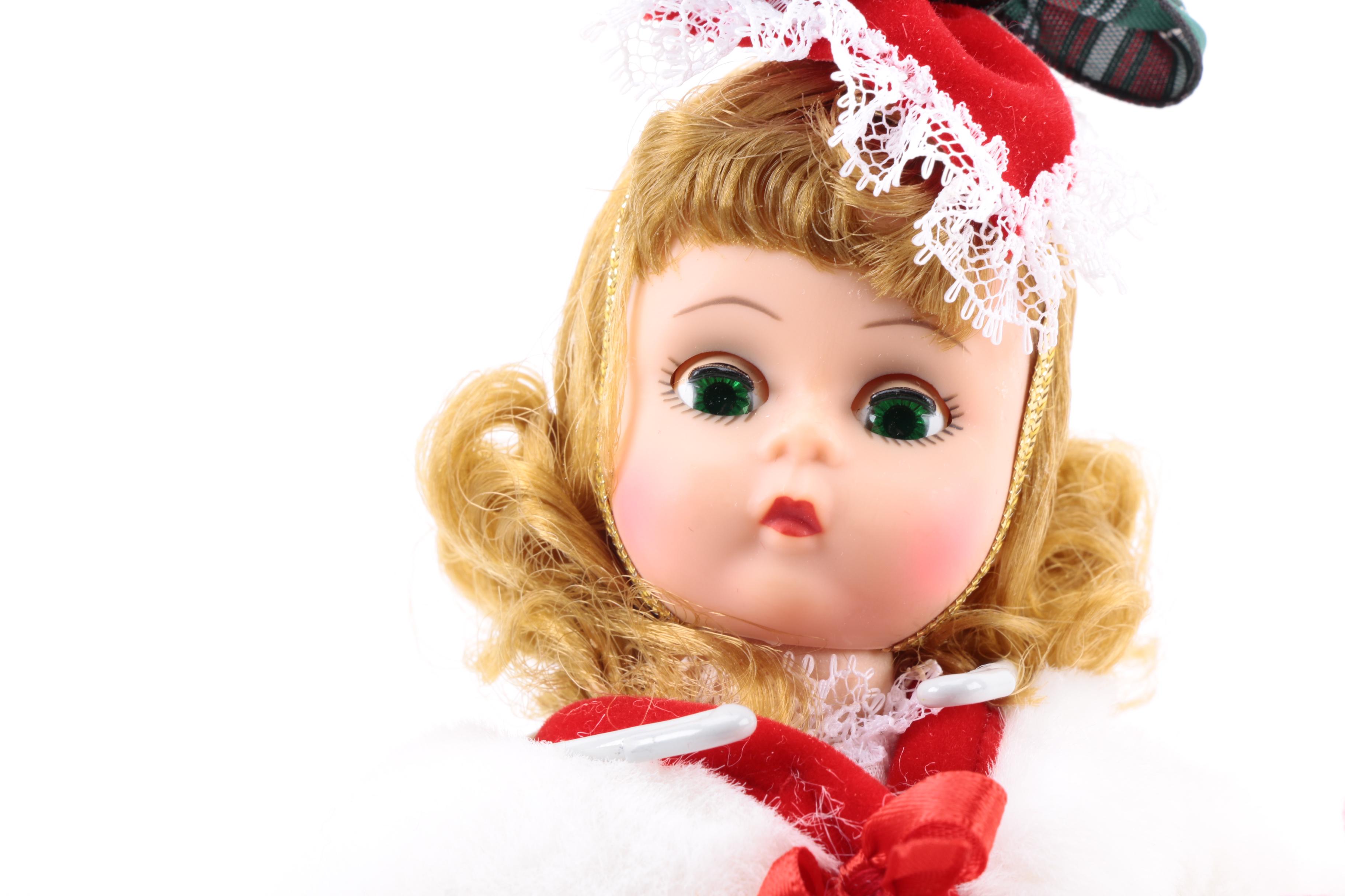 Vintage Madame Alexander Christmas Dolls