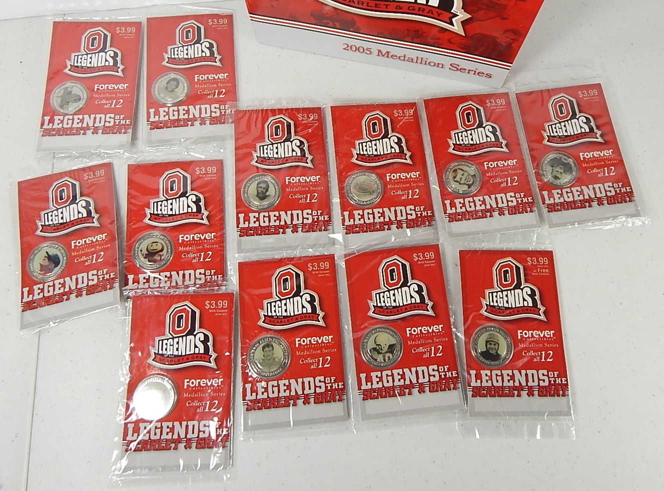 2005 Ohio State Legends of the Scarlet and Gray Medallion Series