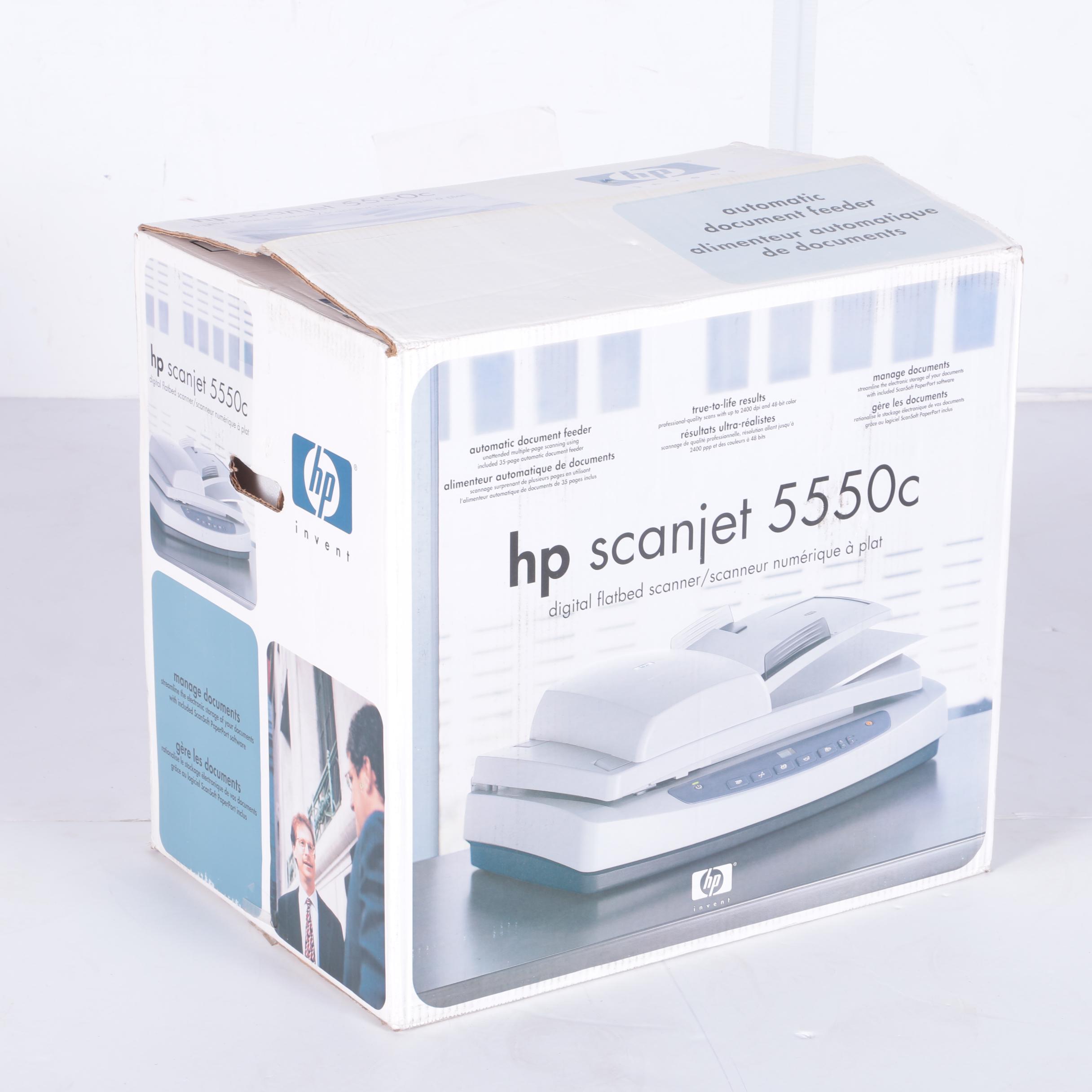HP Scanjet 5550c Digital Flatbed Scanner