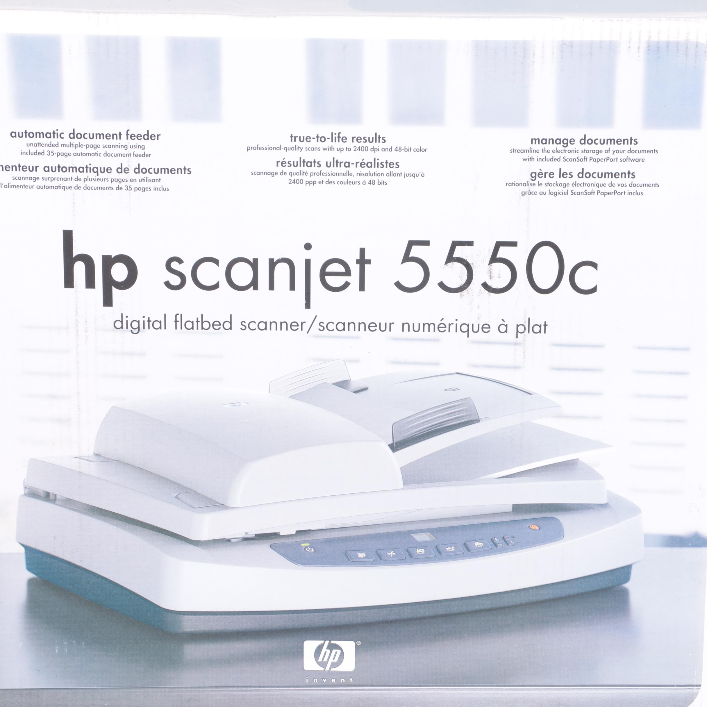 HP Scanjet 5550c Digital Flatbed Scanner