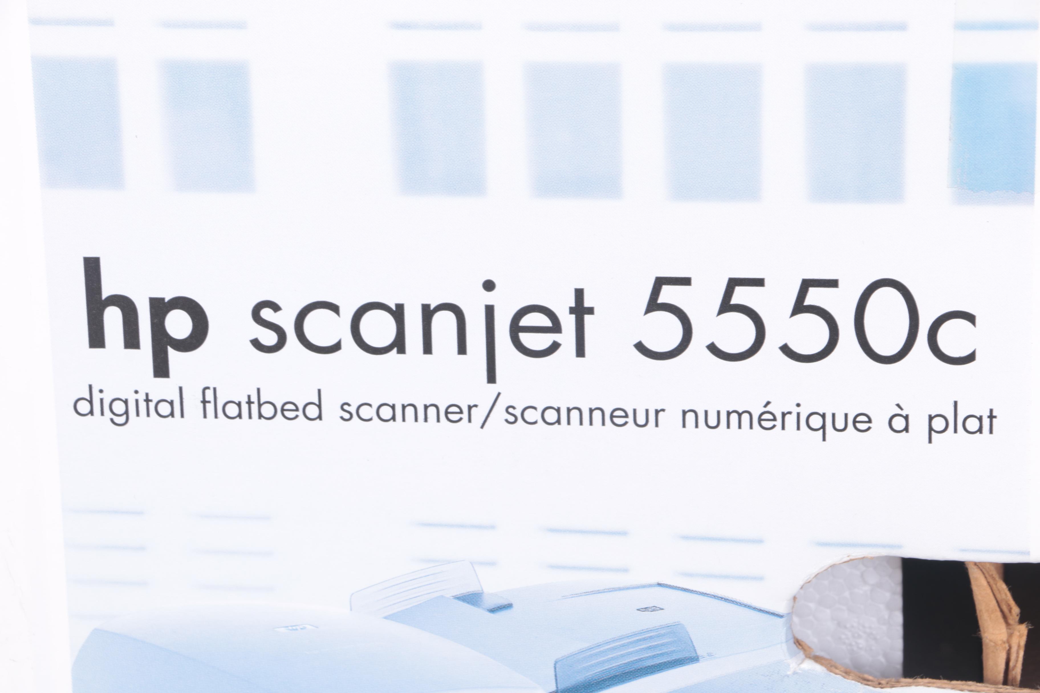 HP Scanjet 5550c Digital Flatbed Scanner