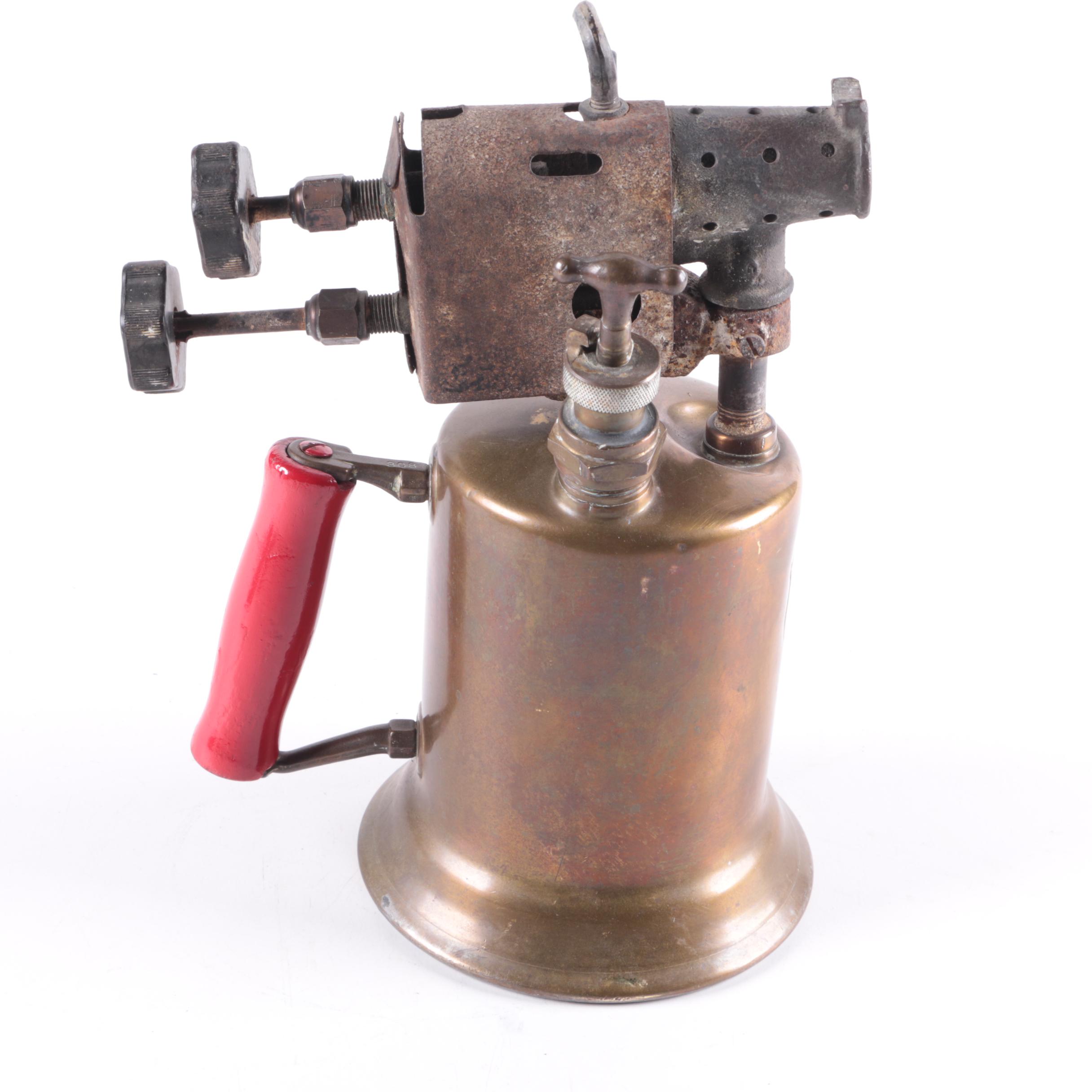 Vintage Clayton & Lambert Brass Blow Torches