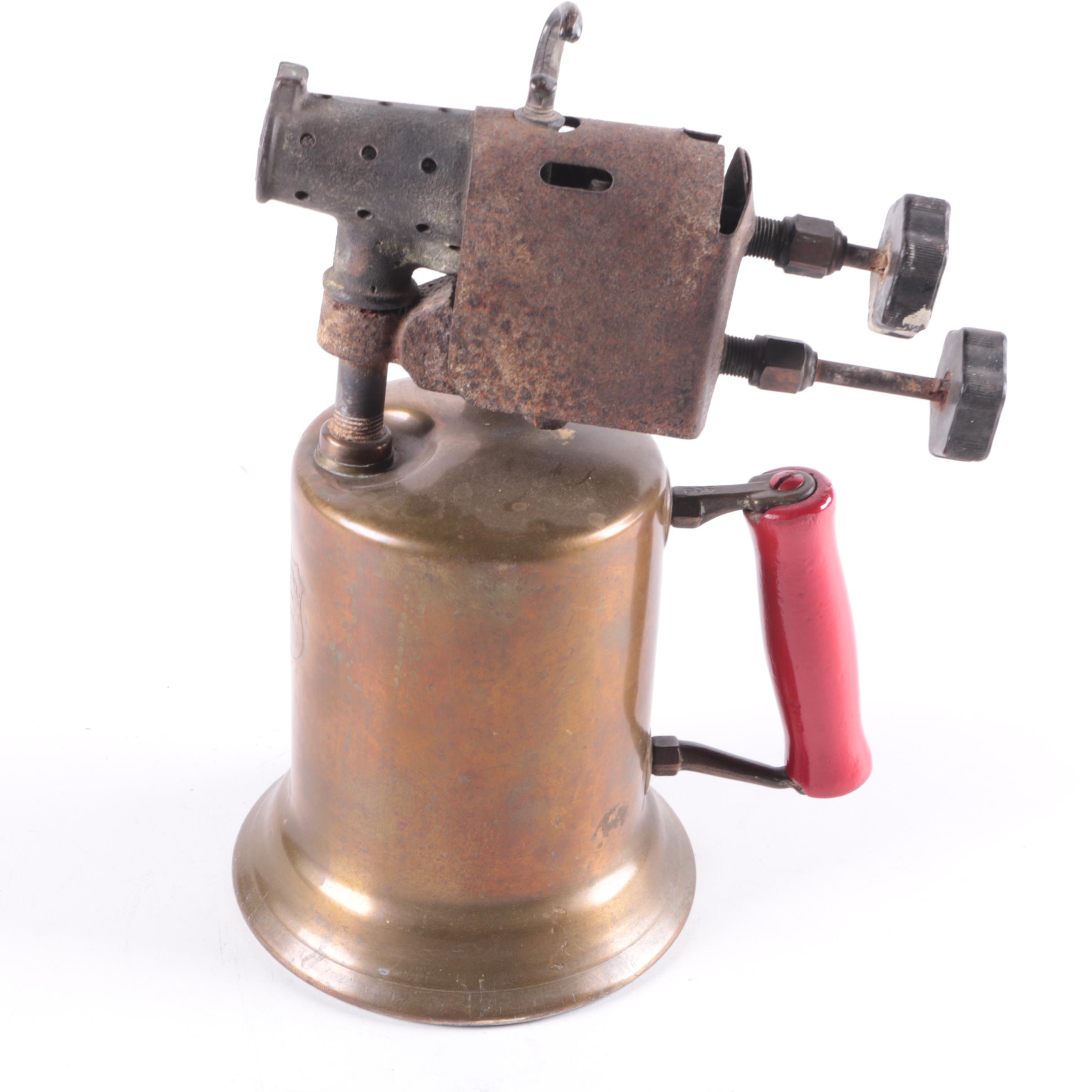 Vintage Clayton & Lambert Brass Blow Torches