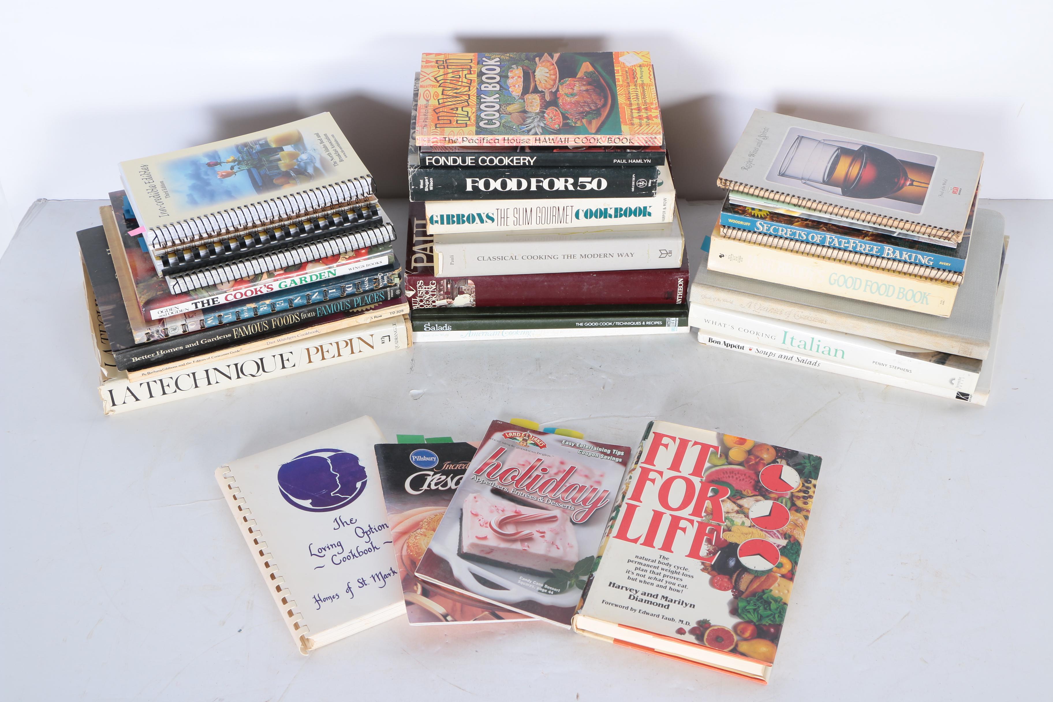 Books on Home Recipes and Healthy Eating