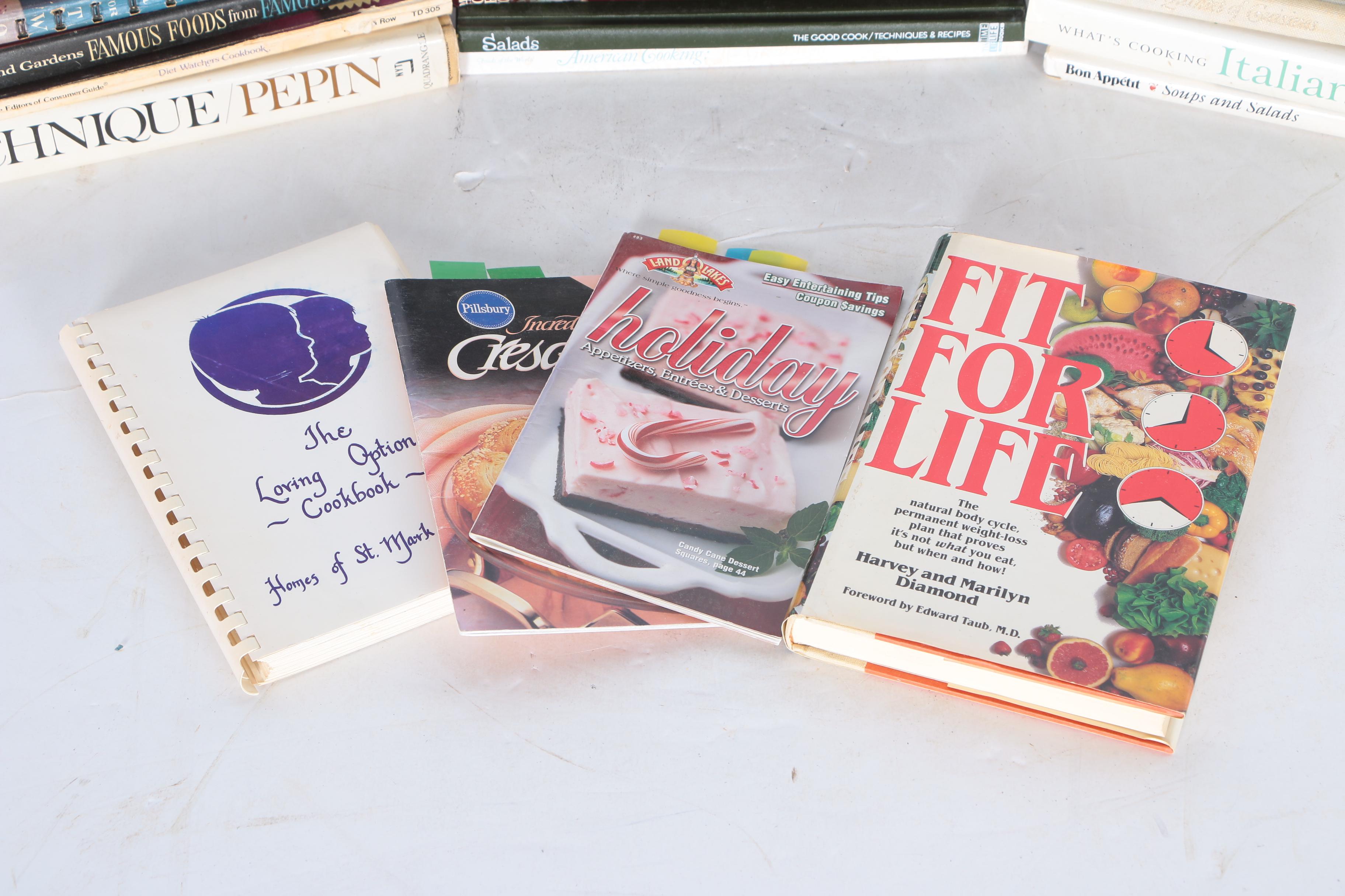 Books on Home Recipes and Healthy Eating