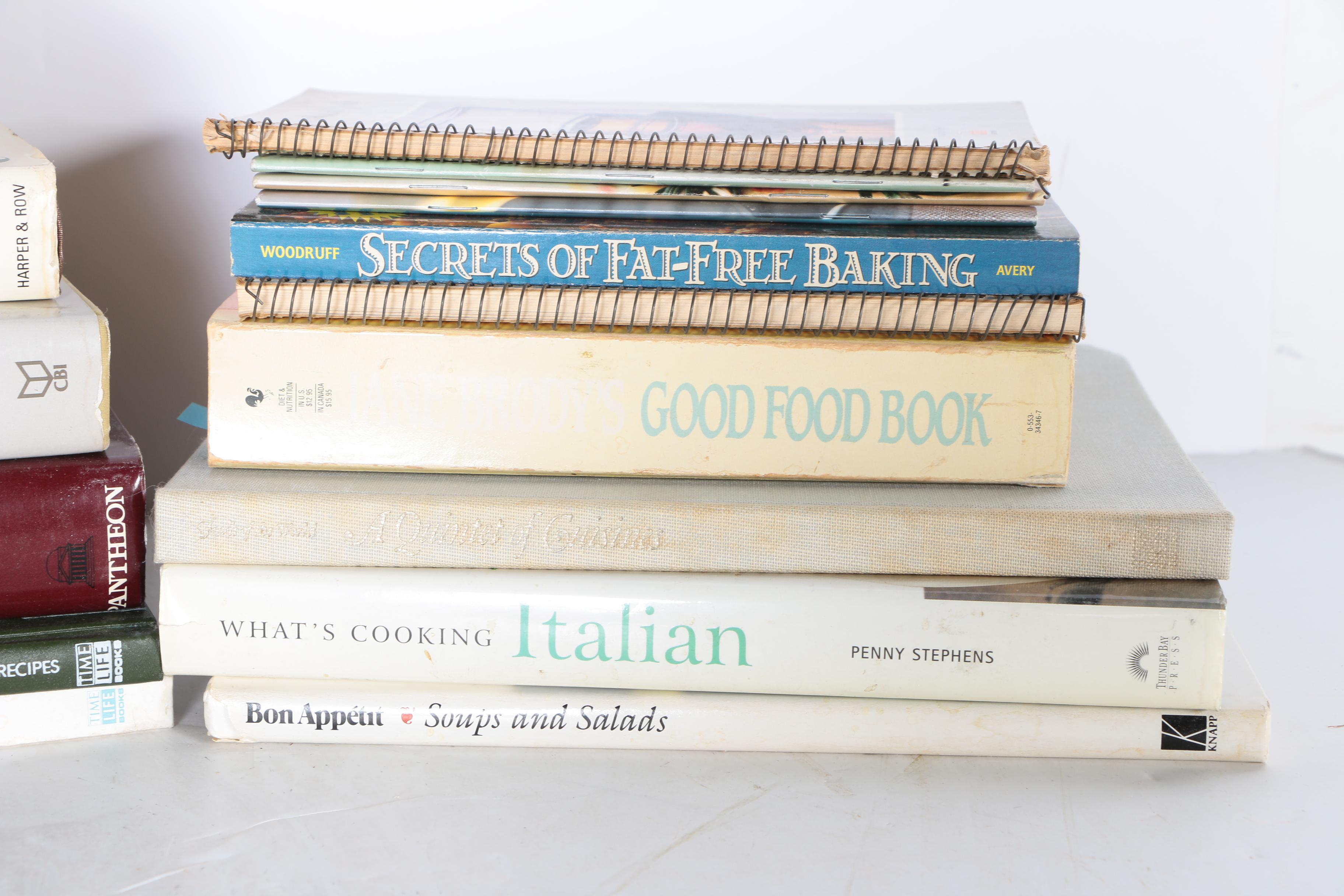 Books on Home Recipes and Healthy Eating