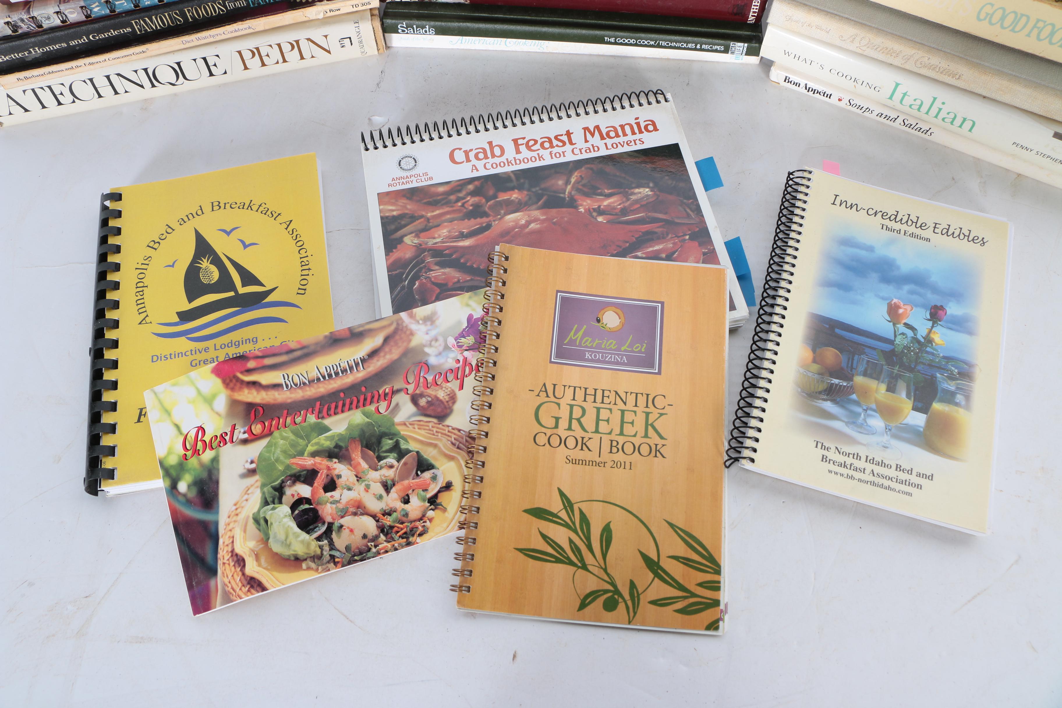 Books on Home Recipes and Healthy Eating