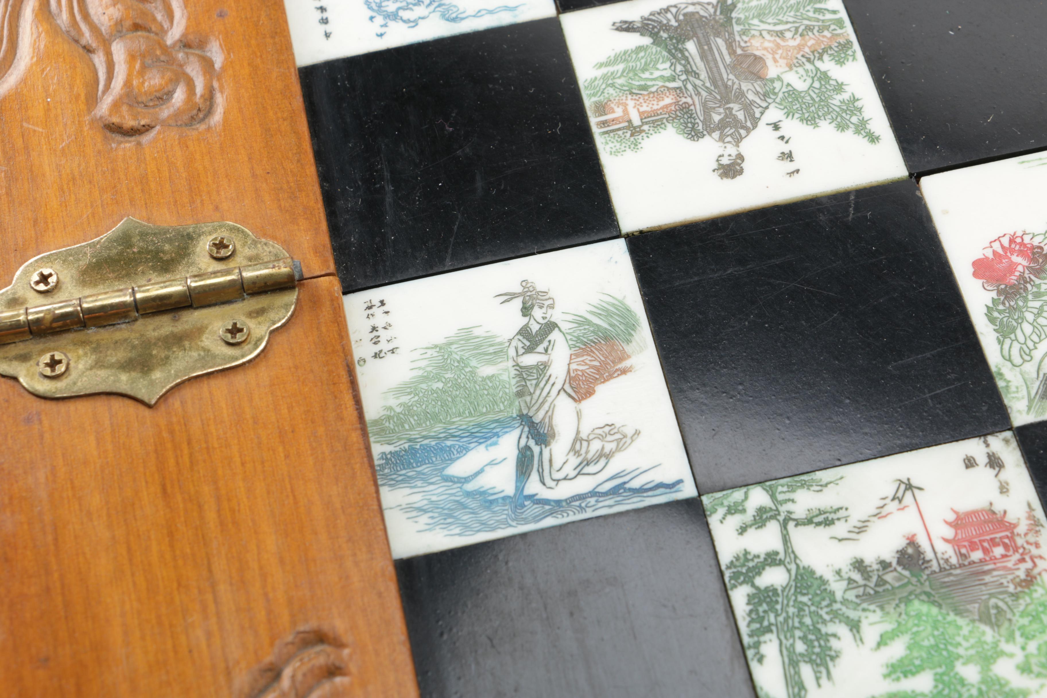 Asian Inspired Chess Set