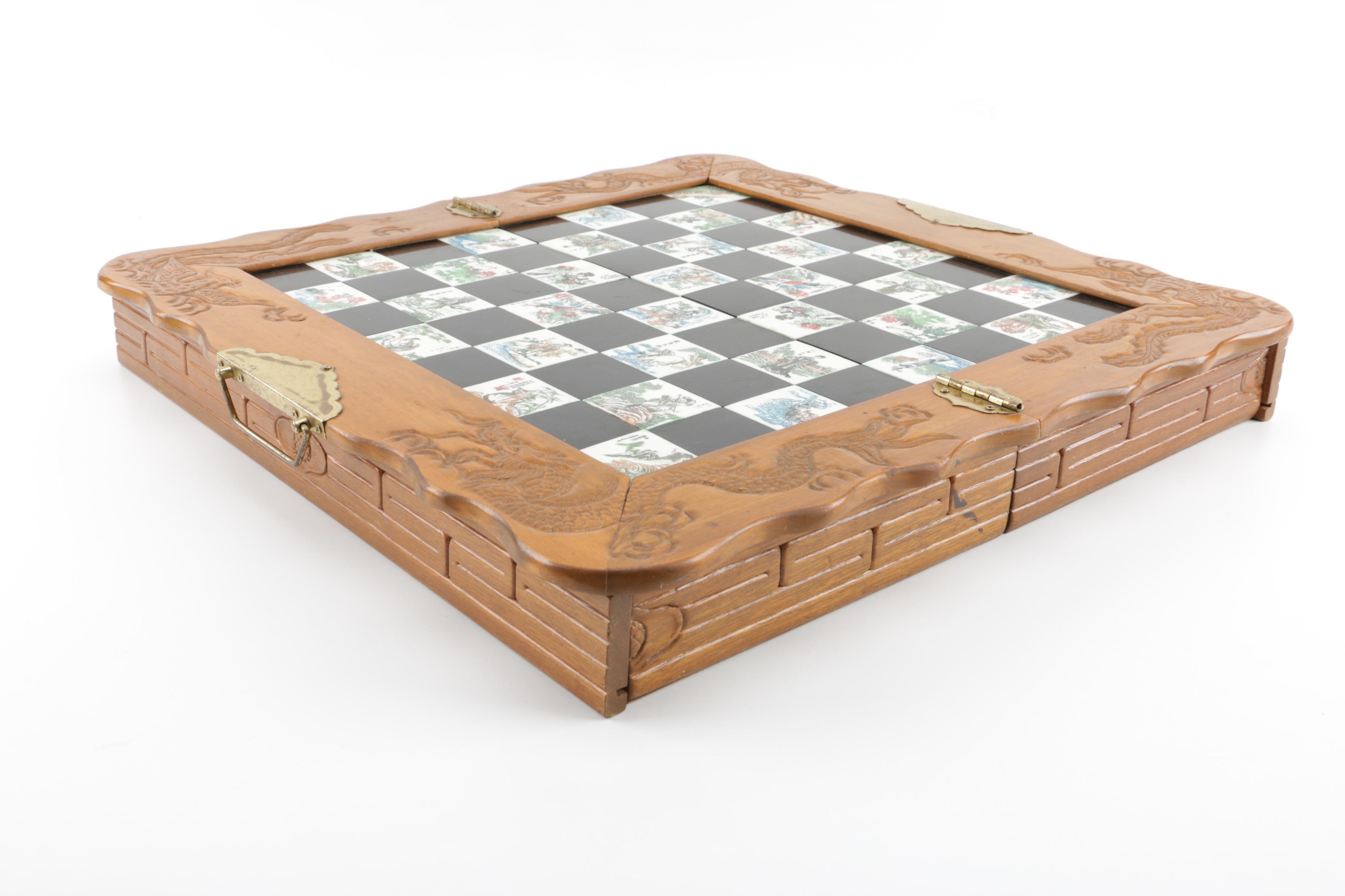 Asian Inspired Chess Set