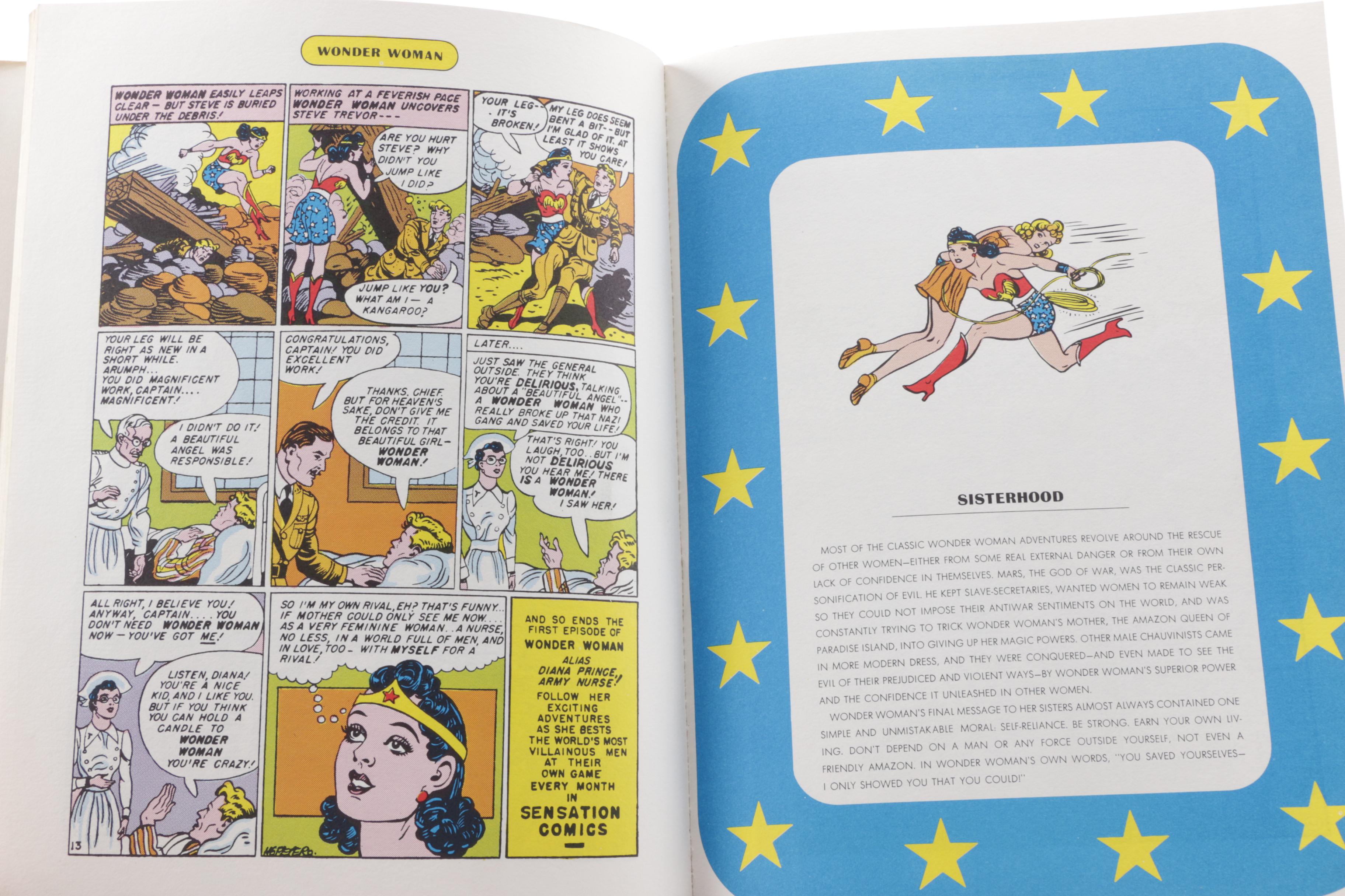 Assorted Reprinted Comic Books and Books on Comics