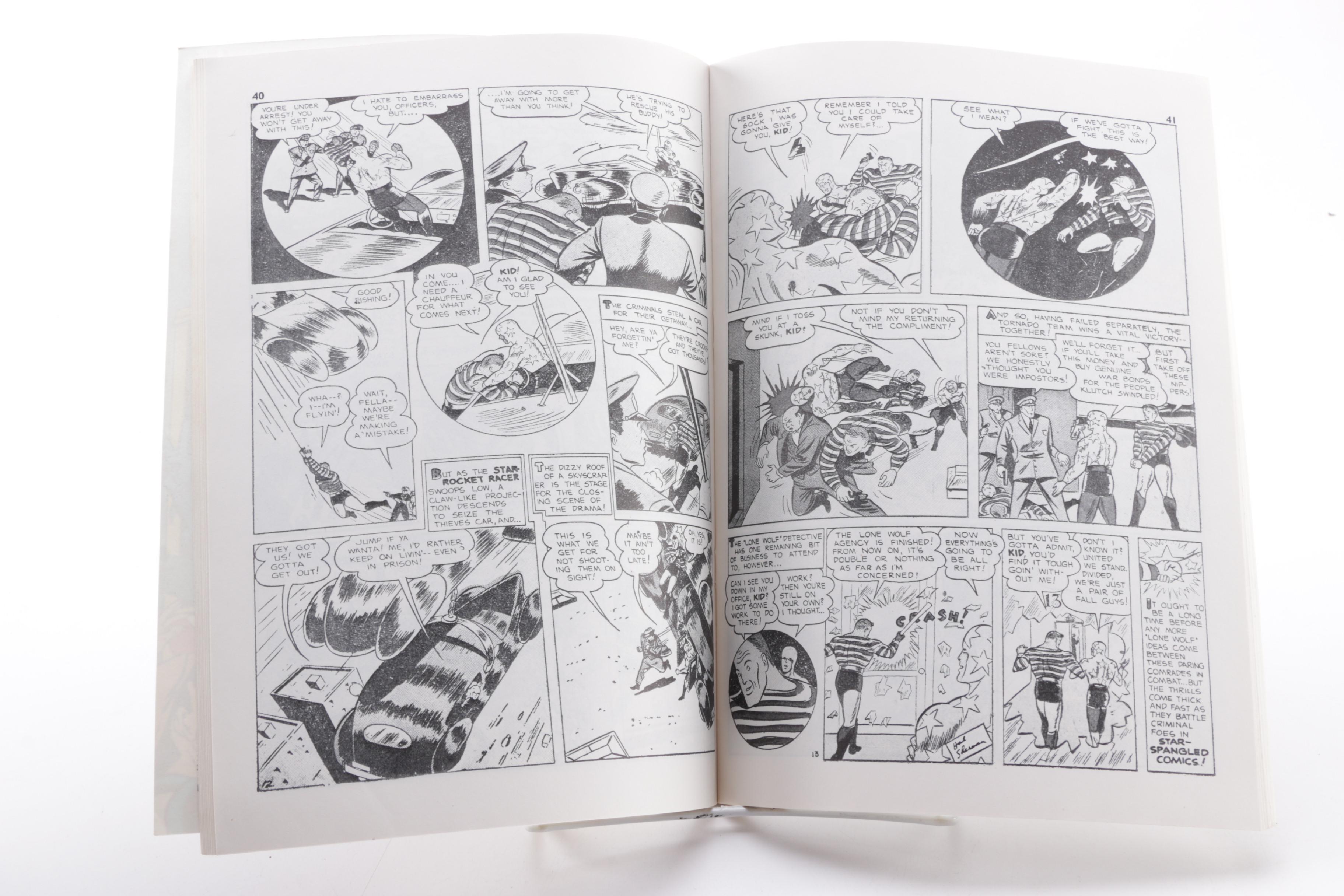 Assorted Reprinted Comic Books and Books on Comics