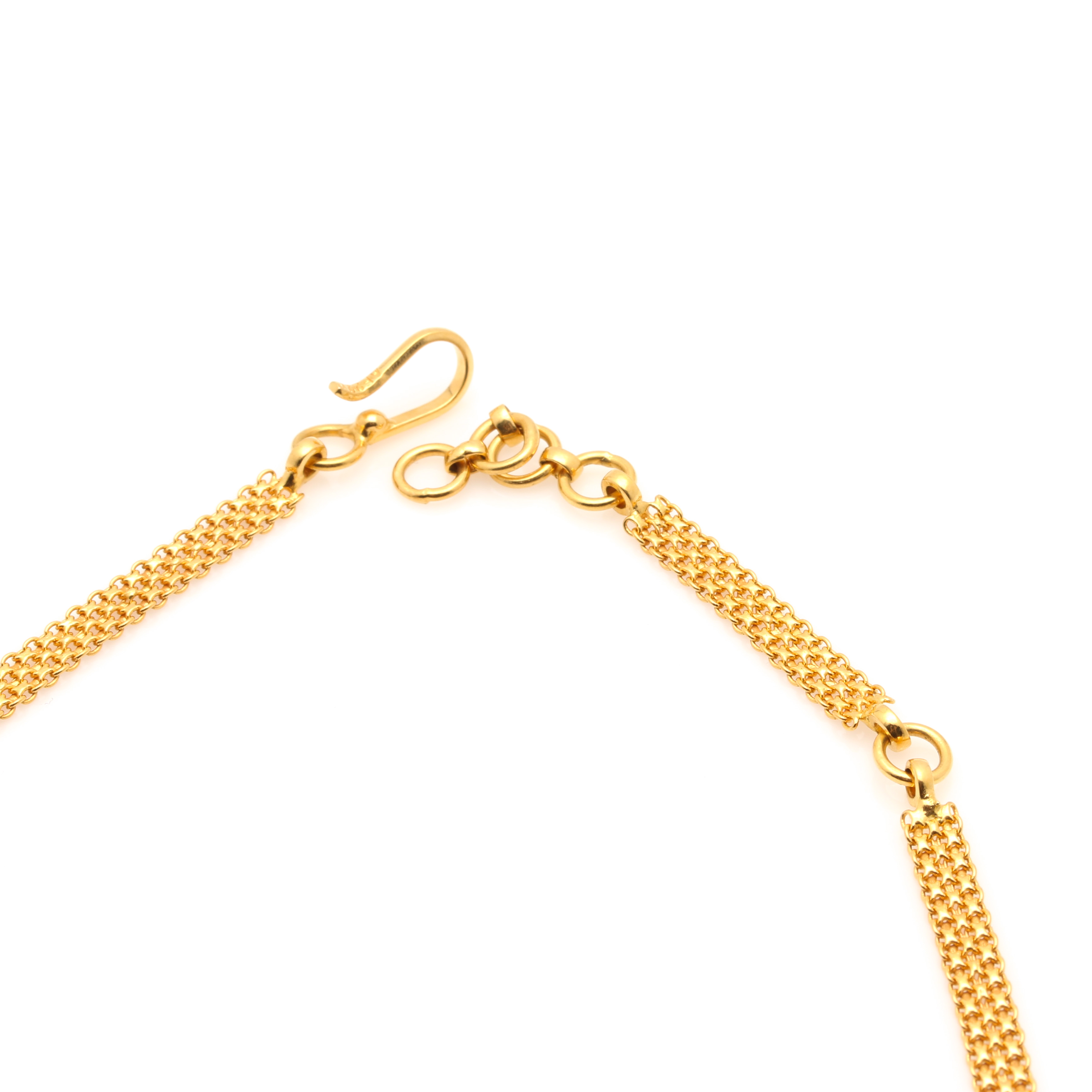 18K Yellow Gold 37.50 CTW Sapphire and 1.47 CTW Earrings and Necklace Selection