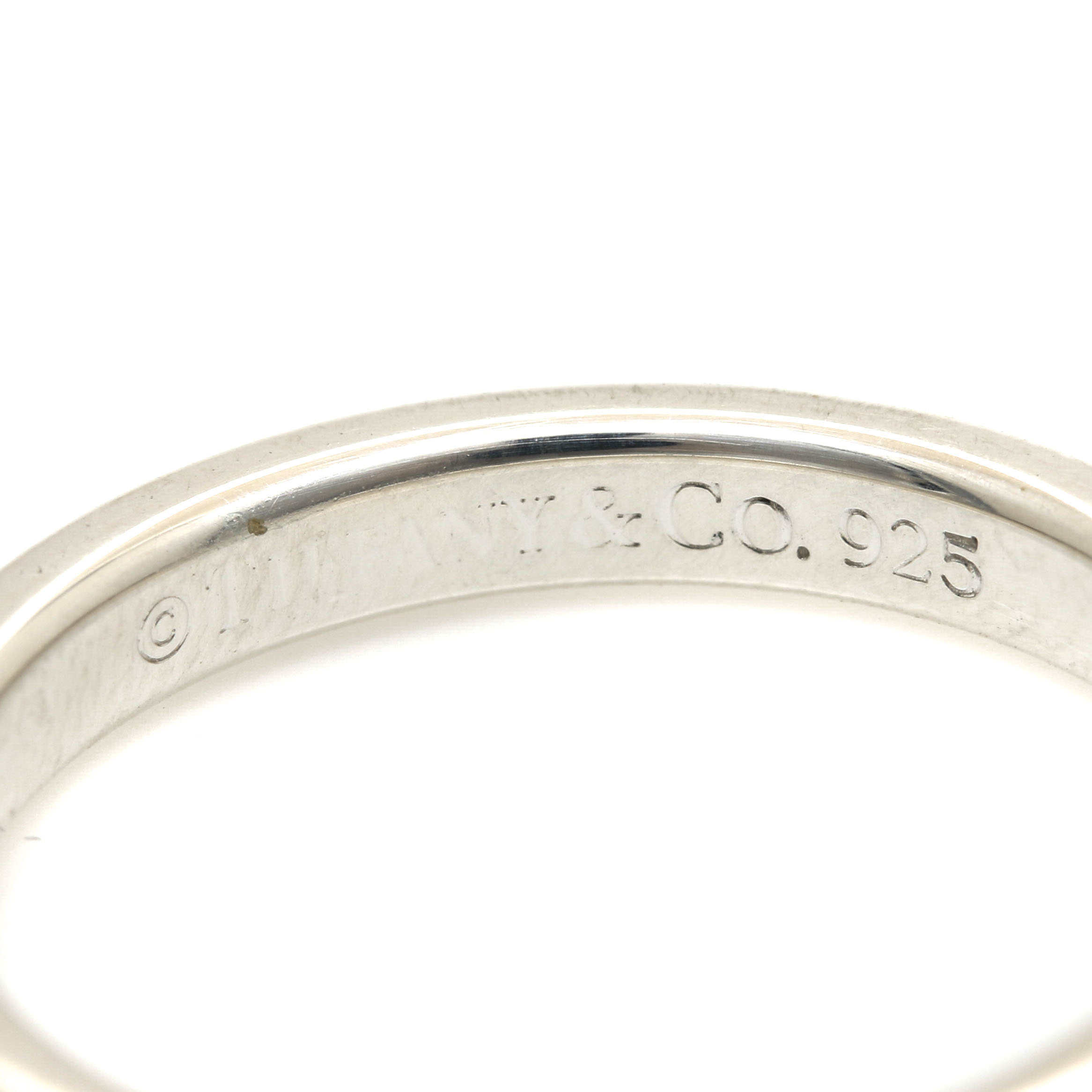 Tiffany & Co. "Tiffany Notes" Sterling Silver Ring Band