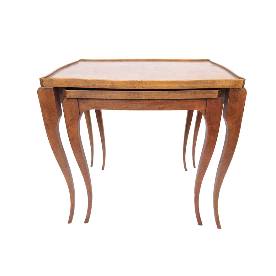 Louis XV Style Nesting Tables by Baker Furniture