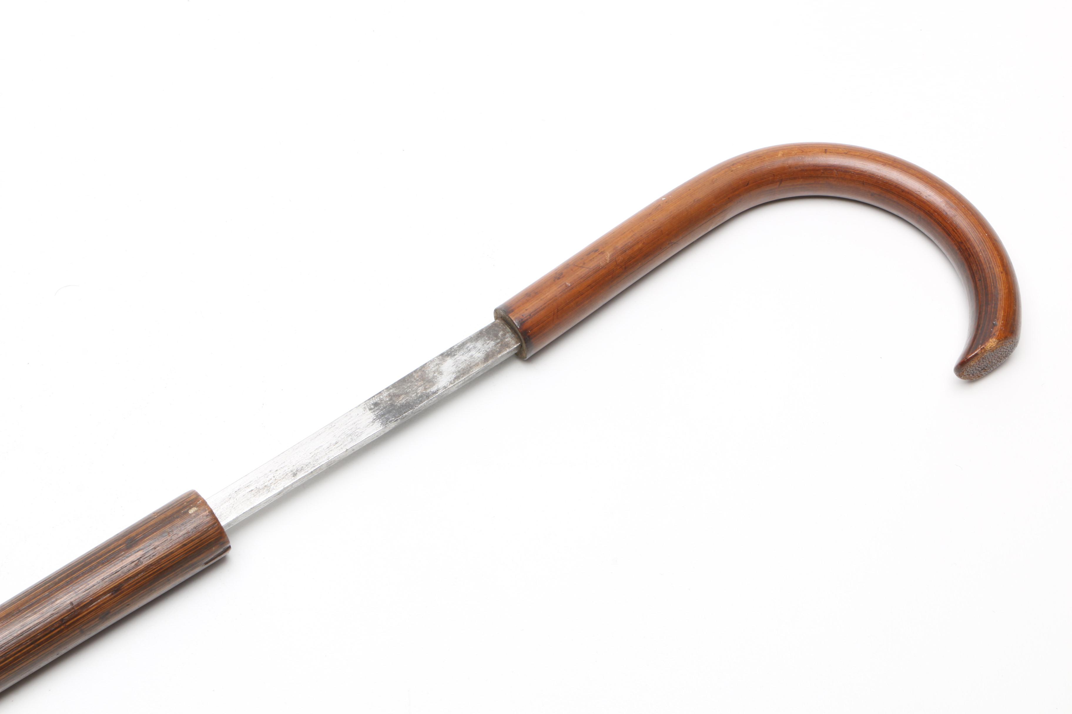 Antique Japanese Wakizashi with Sword Cane