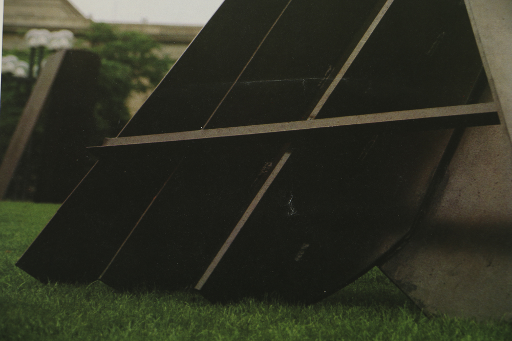 Pair of Offset Lithograph Museum Posters, including One Signed by Anthony Caro