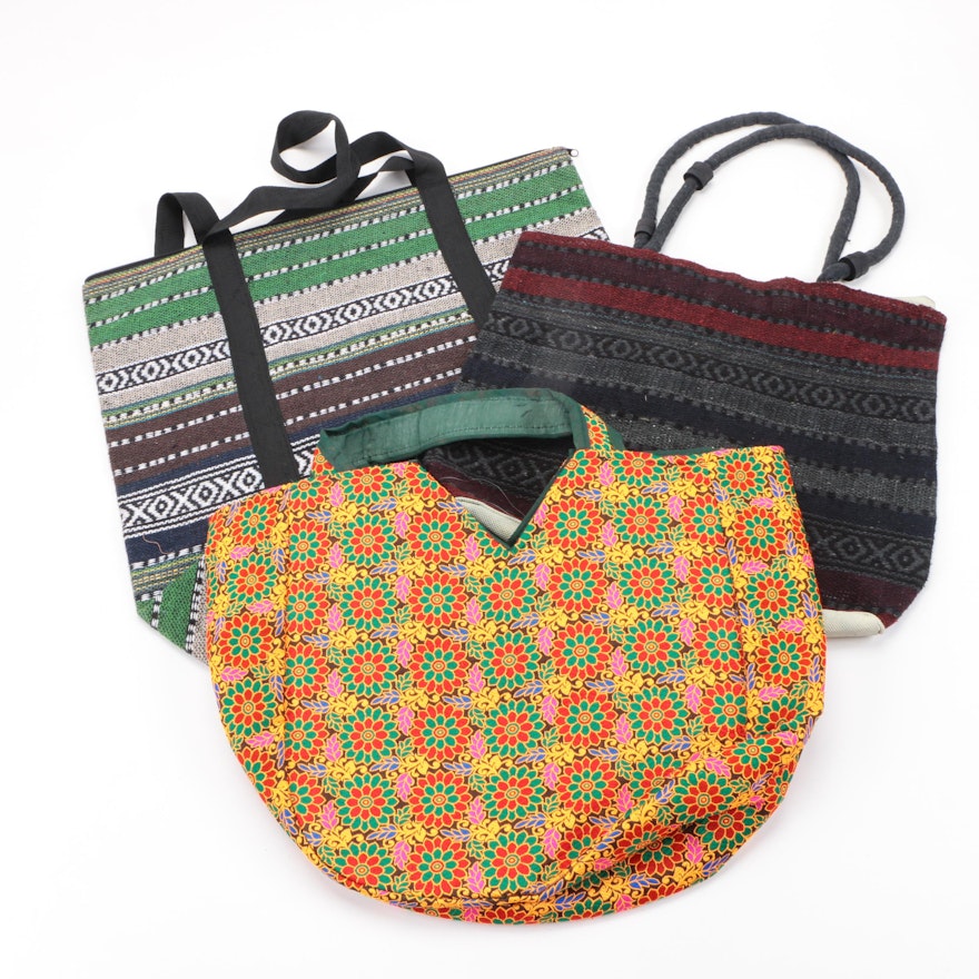 Woven Cloth Tote Bags