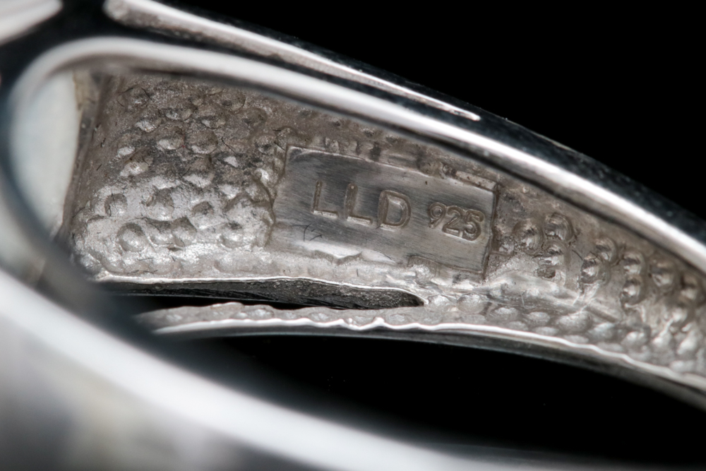 Sterling Silver and Moonstone Ring