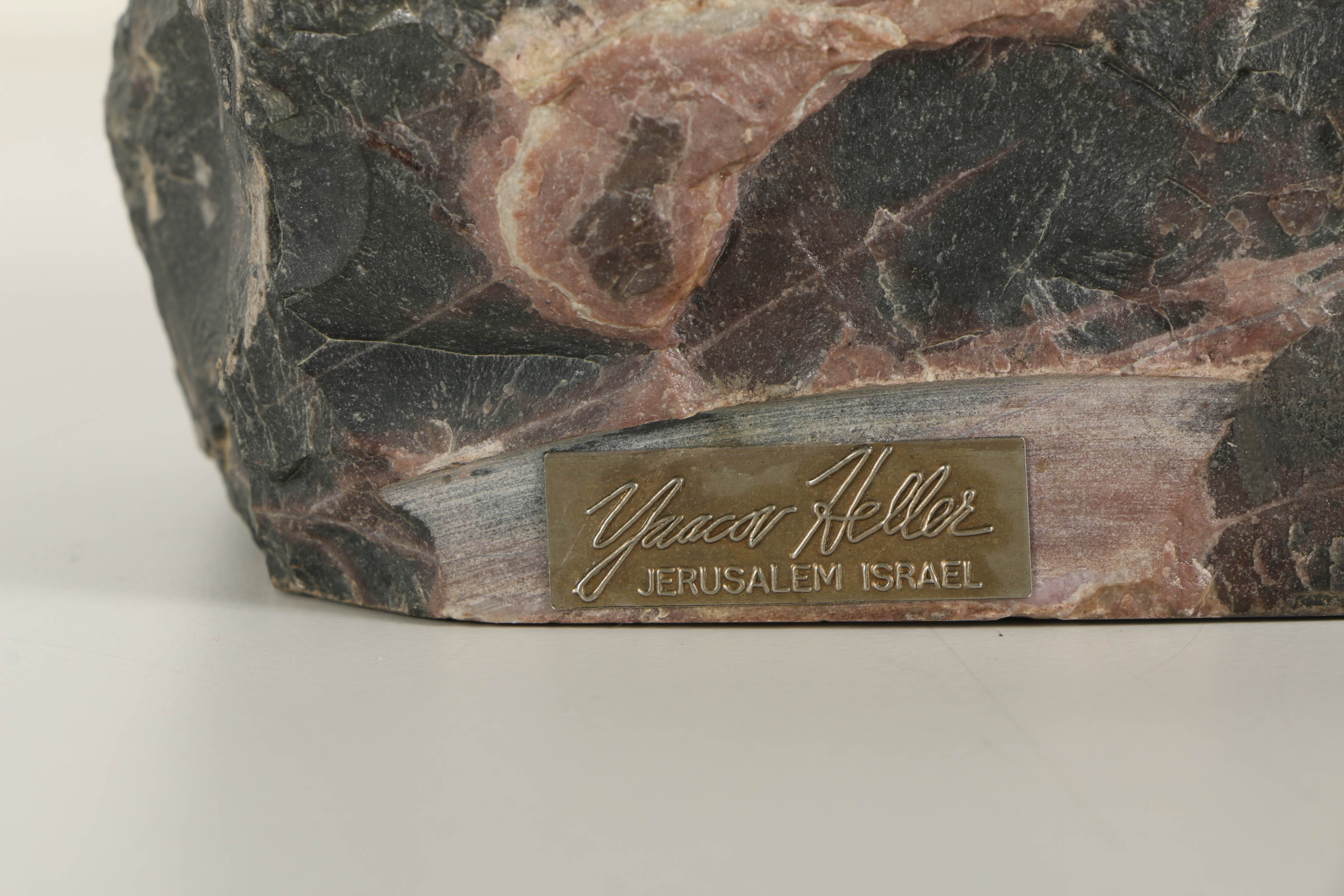 Yaacov Heller Limited Edition Sterling Silver Statue of Moses on a Marble Base