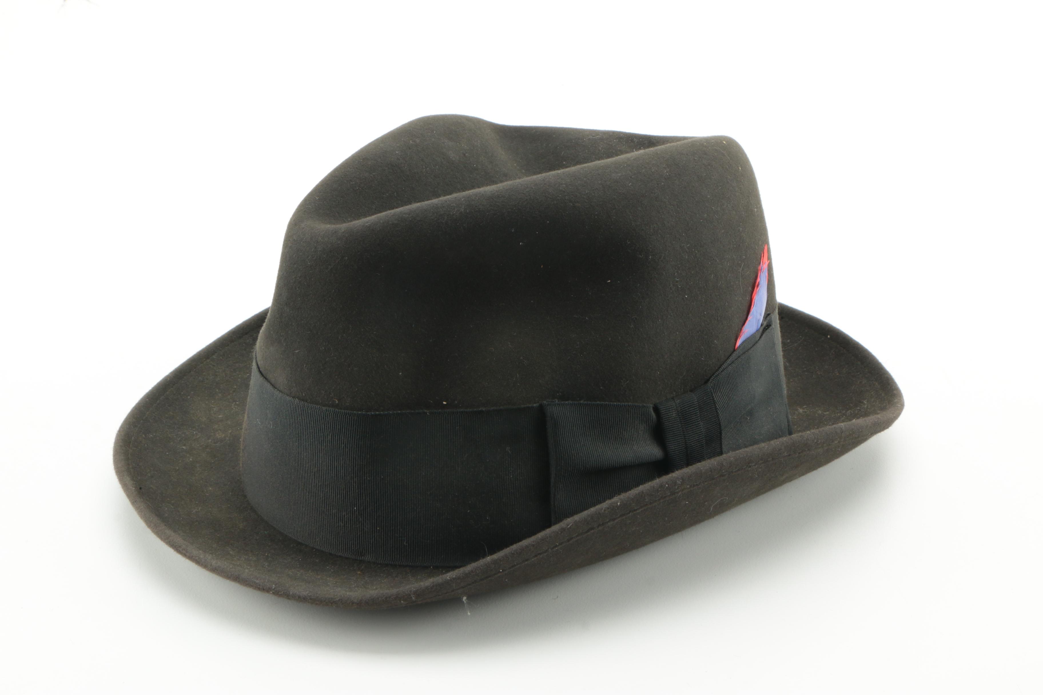 Men's Vintage Wool Fedora Collection